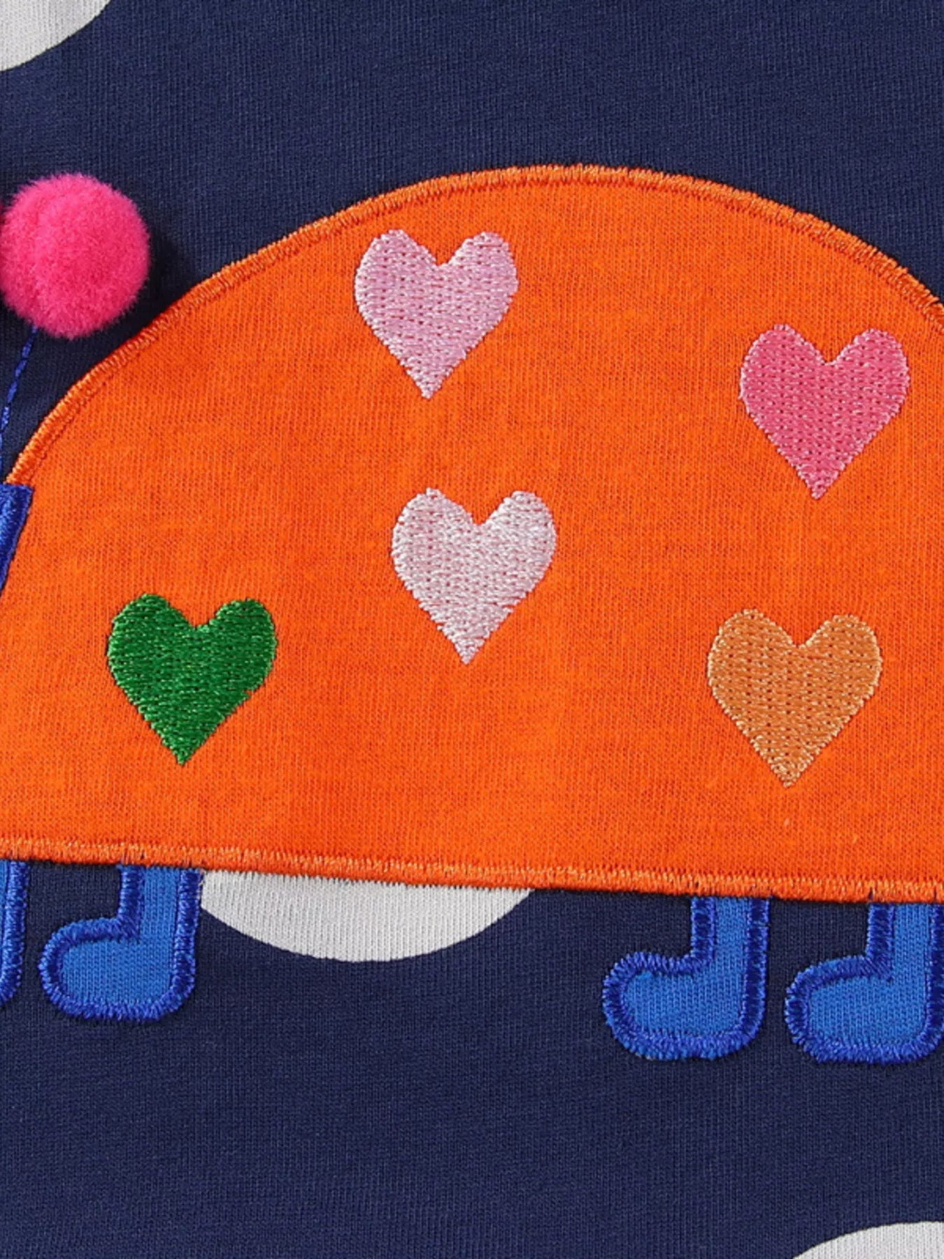 Children's Cute Ladybug Polka Dot Dress