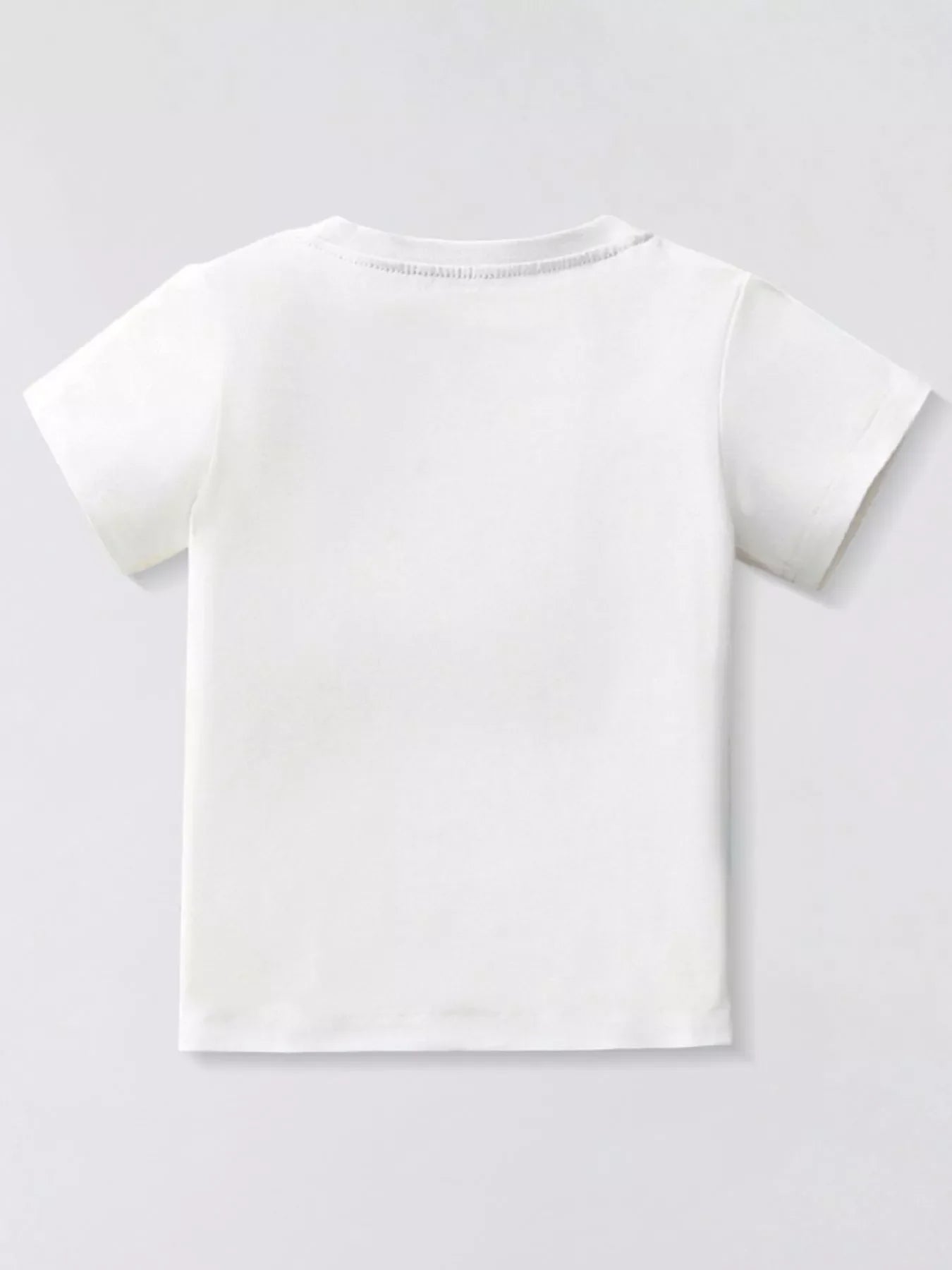 Children's Fire Truck and Helicopter Graphic T-Shirt
