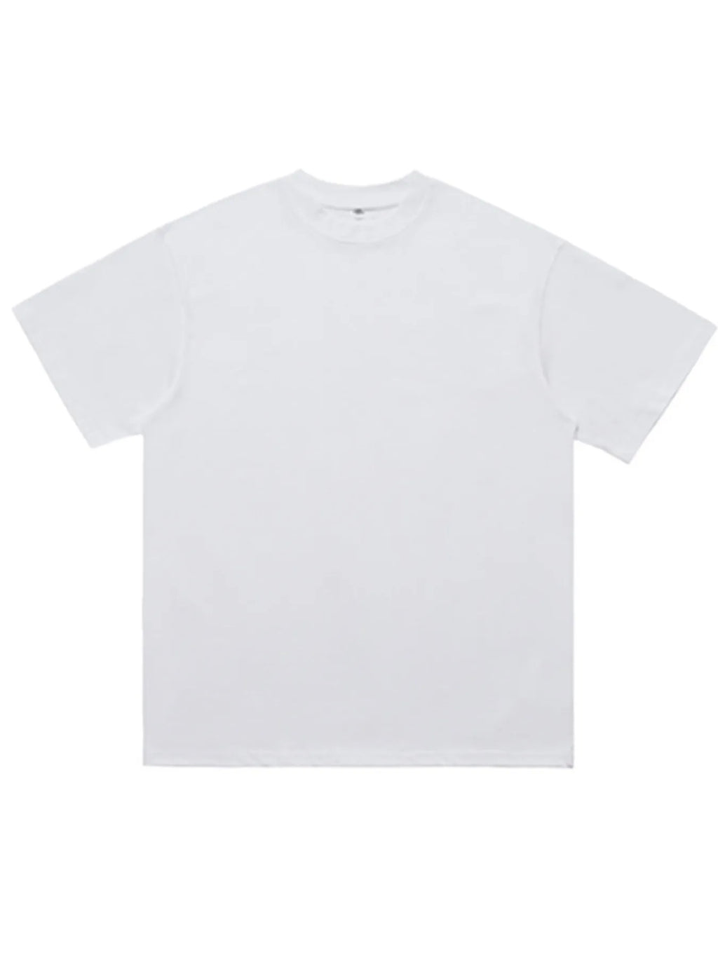 Men's Round Neck Oversized Cotton T-Shirt