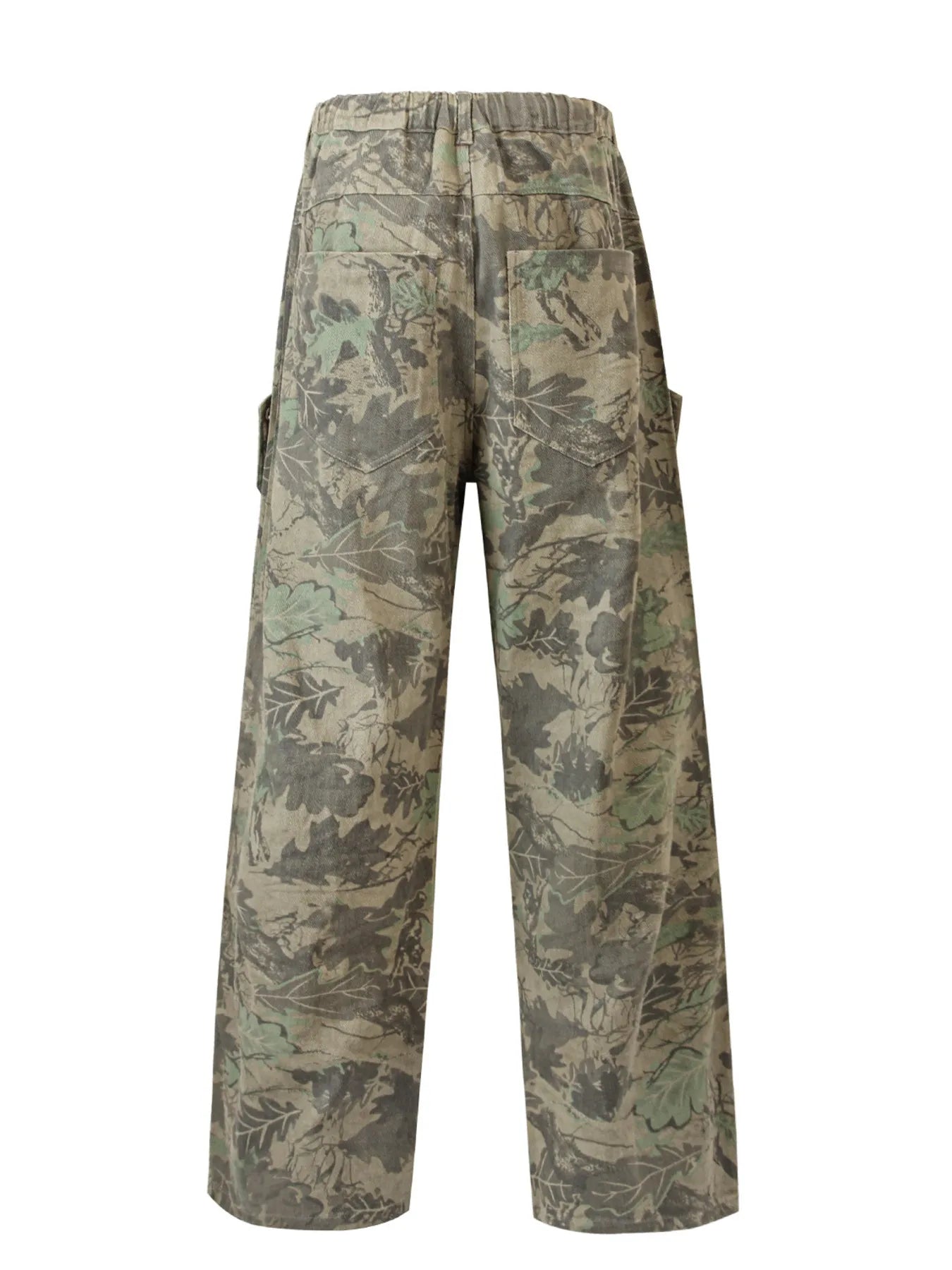 Men's Camo Print Cargo Pants