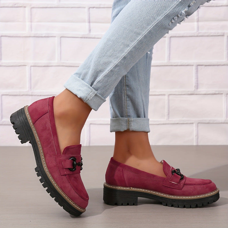 Women’s Horsebit Loafers – Elegant Flat Loafers for Work & Casual Wear