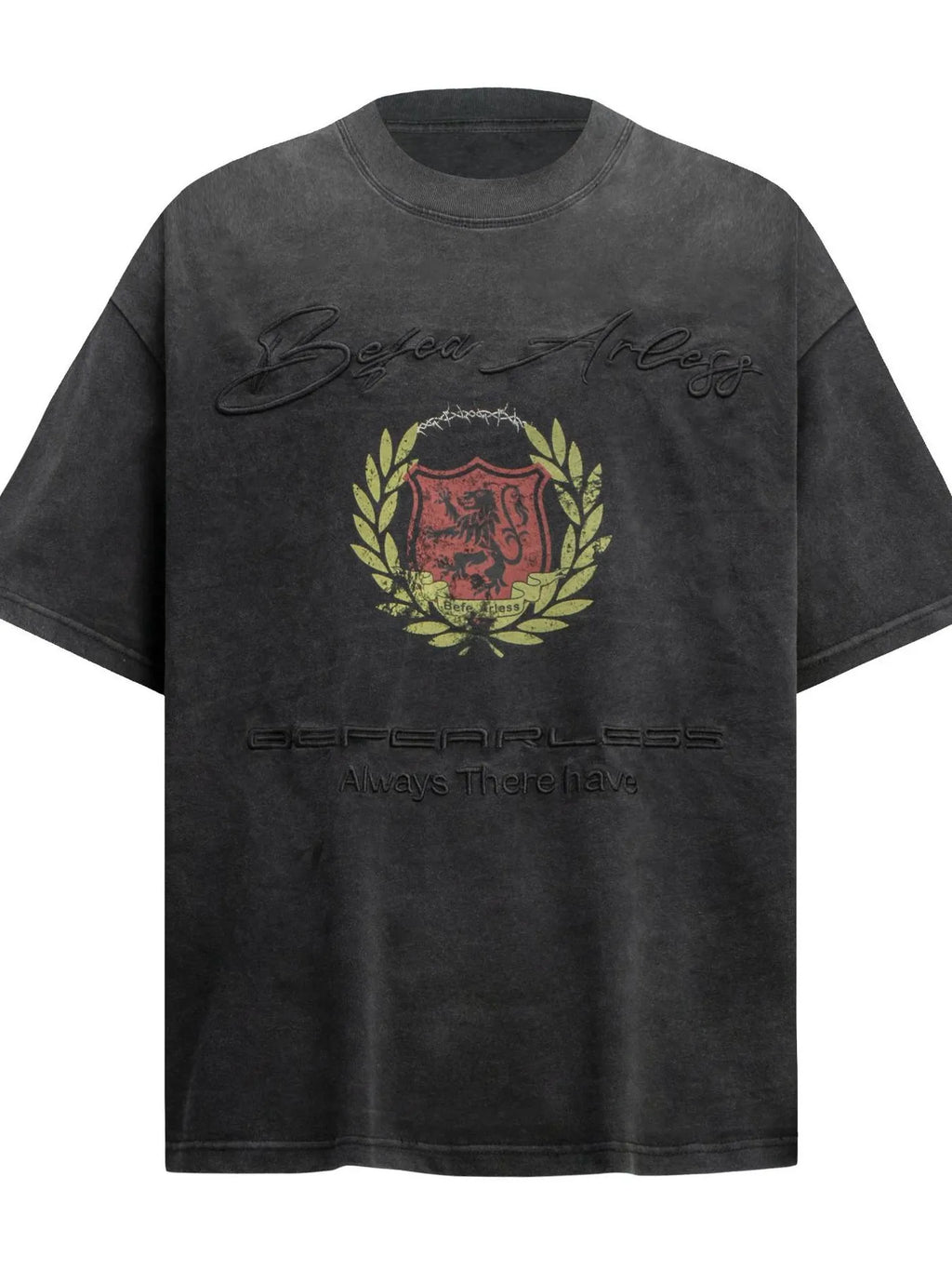 Men's Graphic Round Neck Short Sleeve T-Shirt