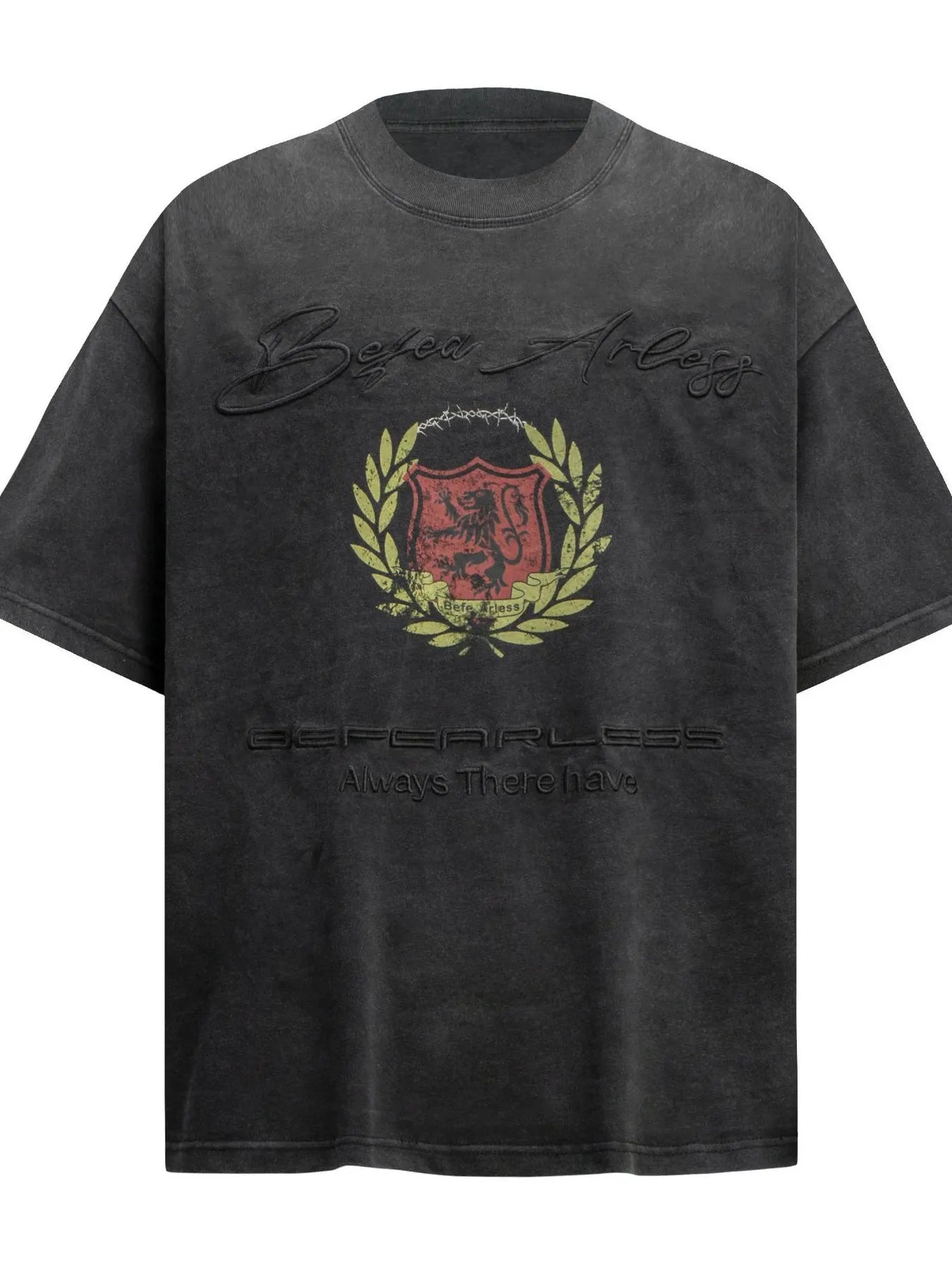 Men's Graphic Round Neck Short Sleeve T-Shirt