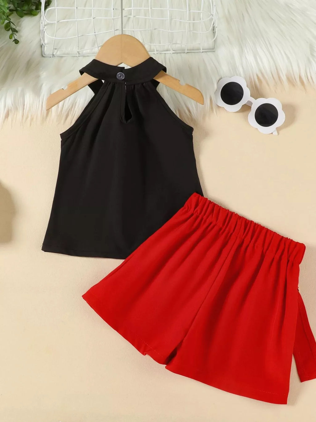 Children's Sleeveless Top & Skort Set