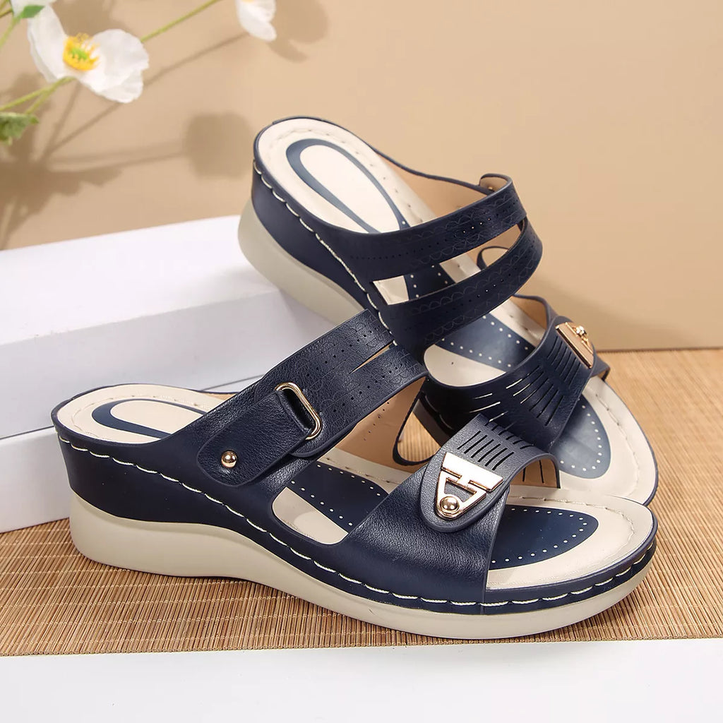 Open Toe Wedge Sandals