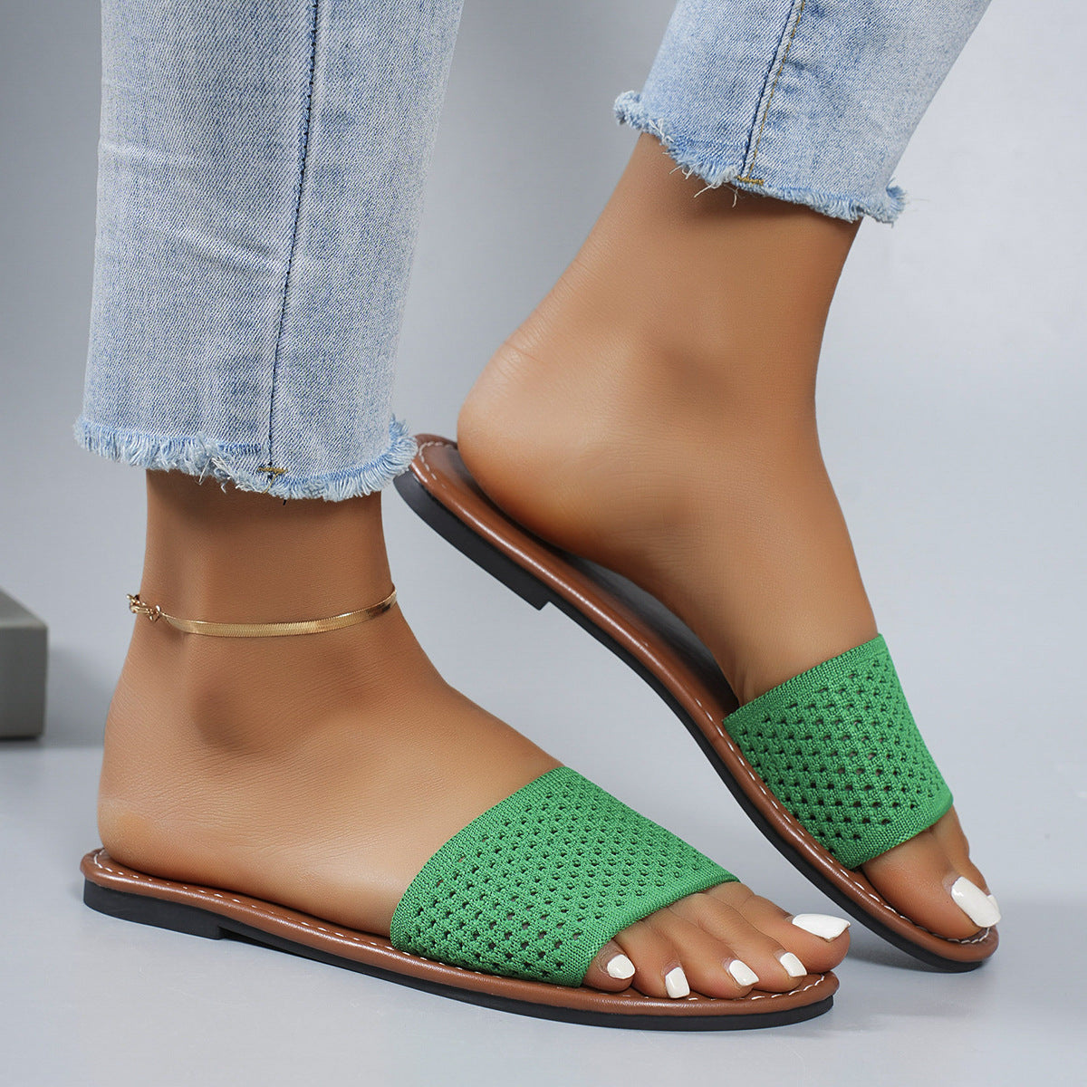 Breathable Hollow-Out Open Toe Sandals