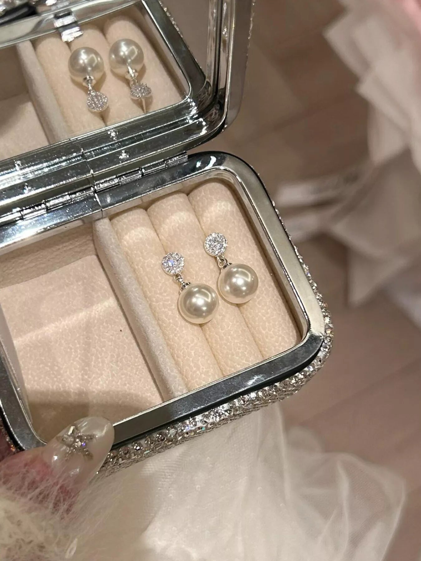 Pearl Drop Earrings