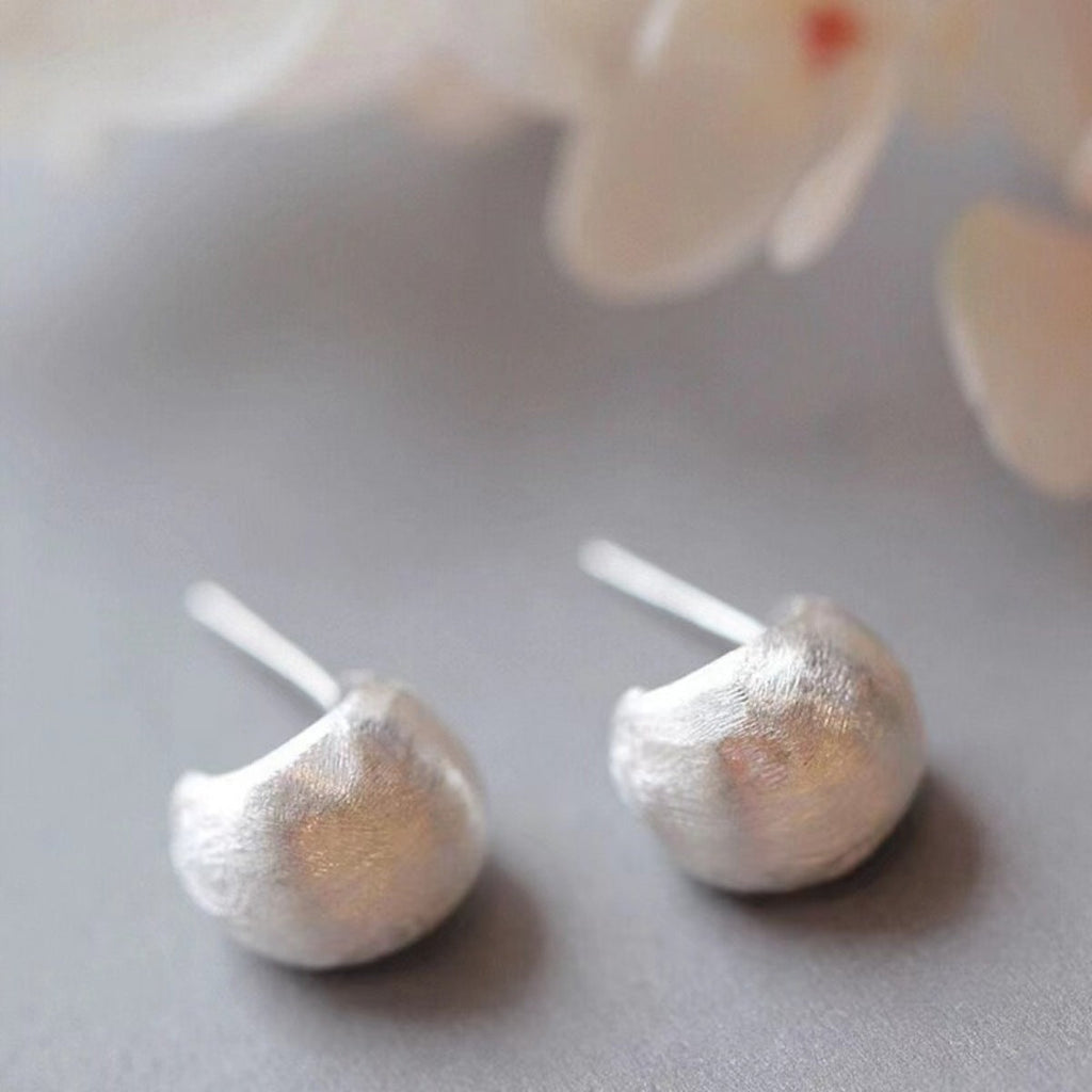 925 Sterling Silver C-Hoop Earrings