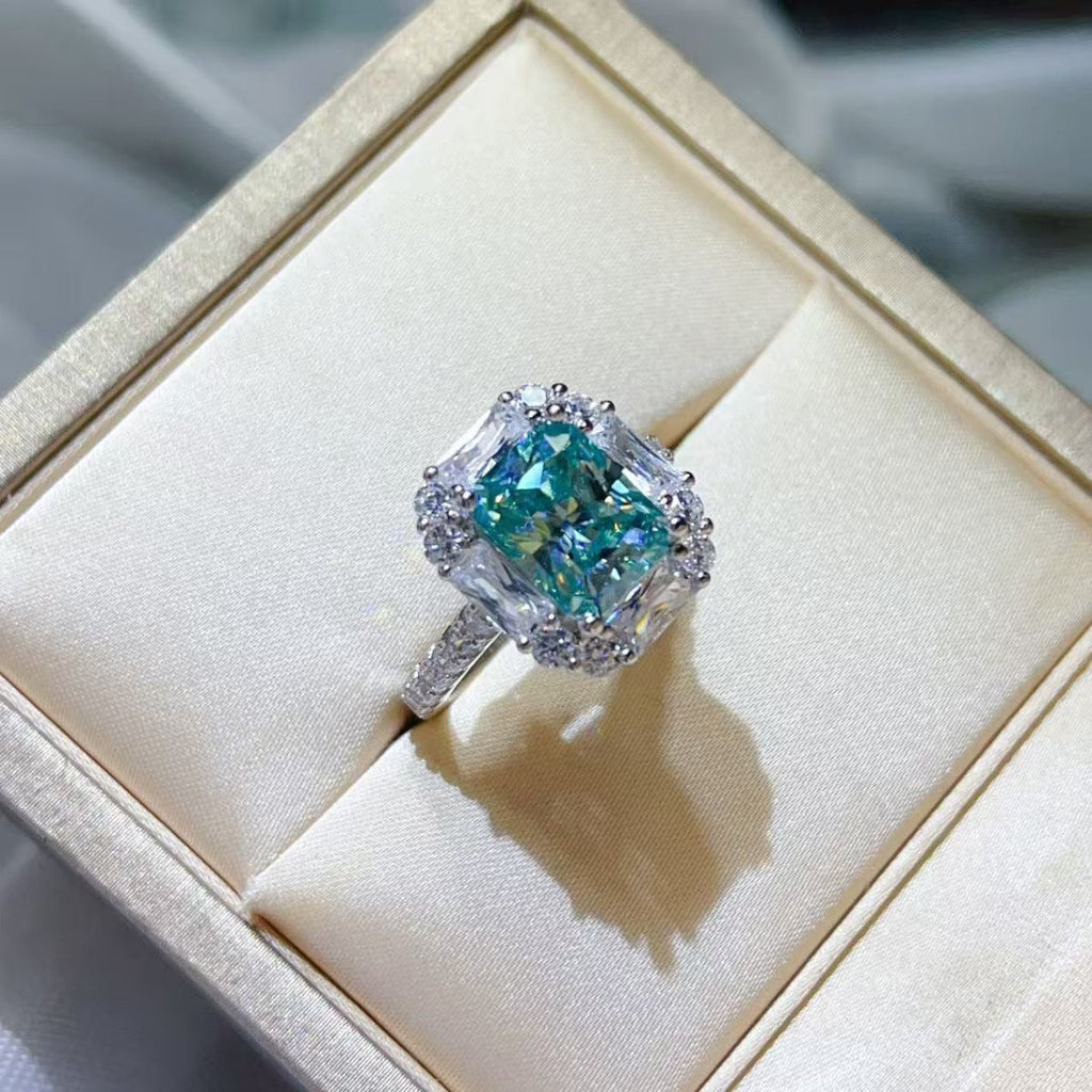 3 Carat Moissanite 925 Sterling Silver Ring