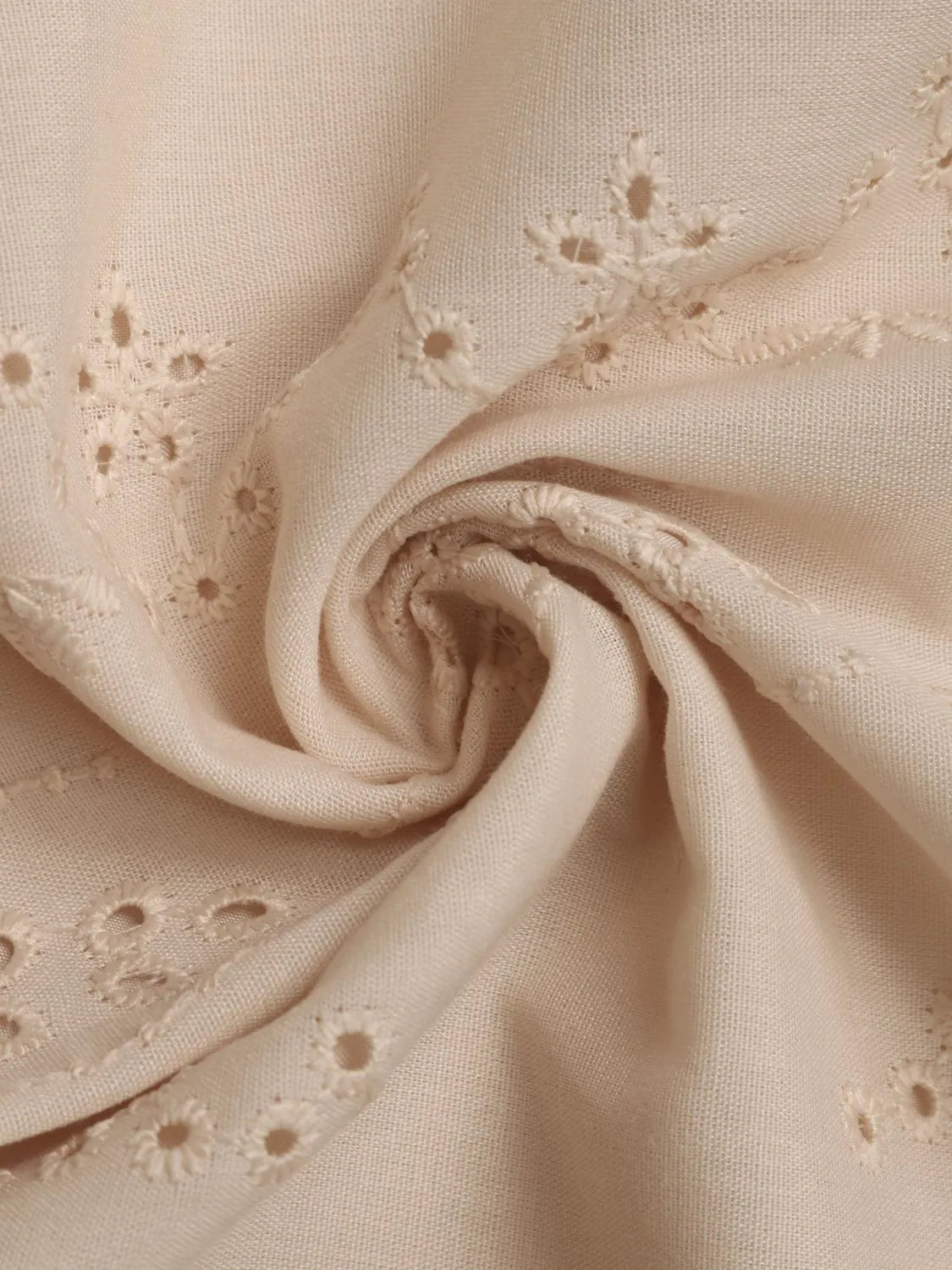Eyelet Open Front Vest