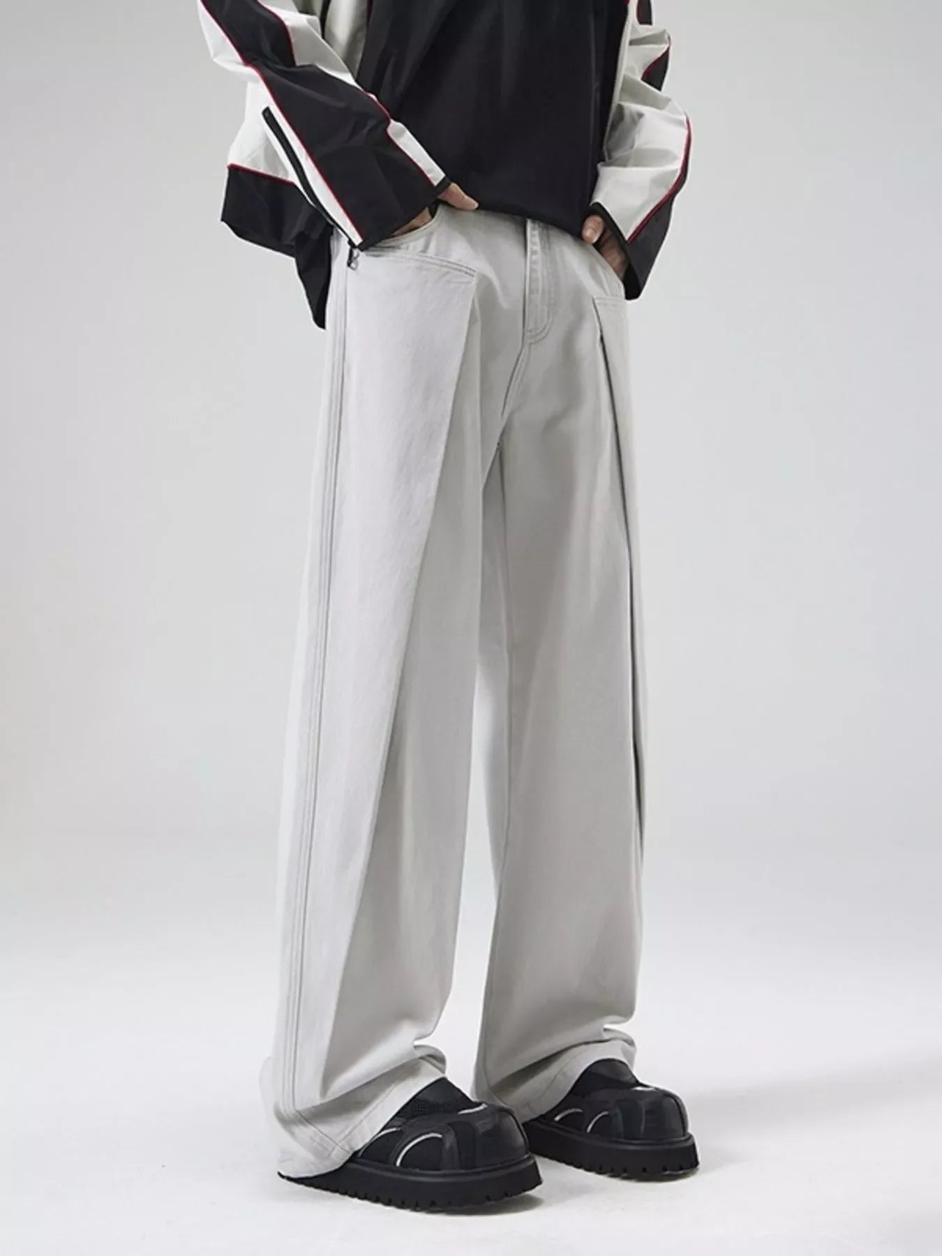 Men's Wide Leg Jeans