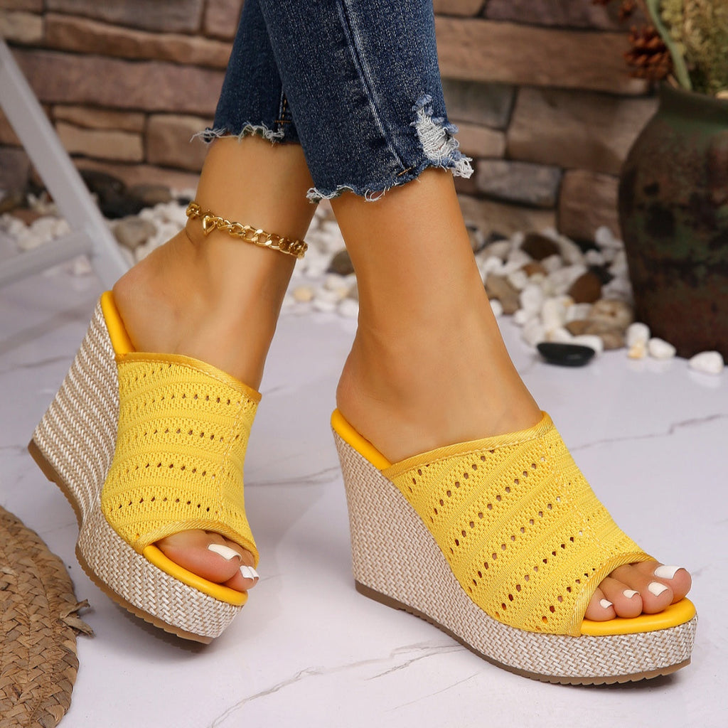 Open Toe Wedge Sandals