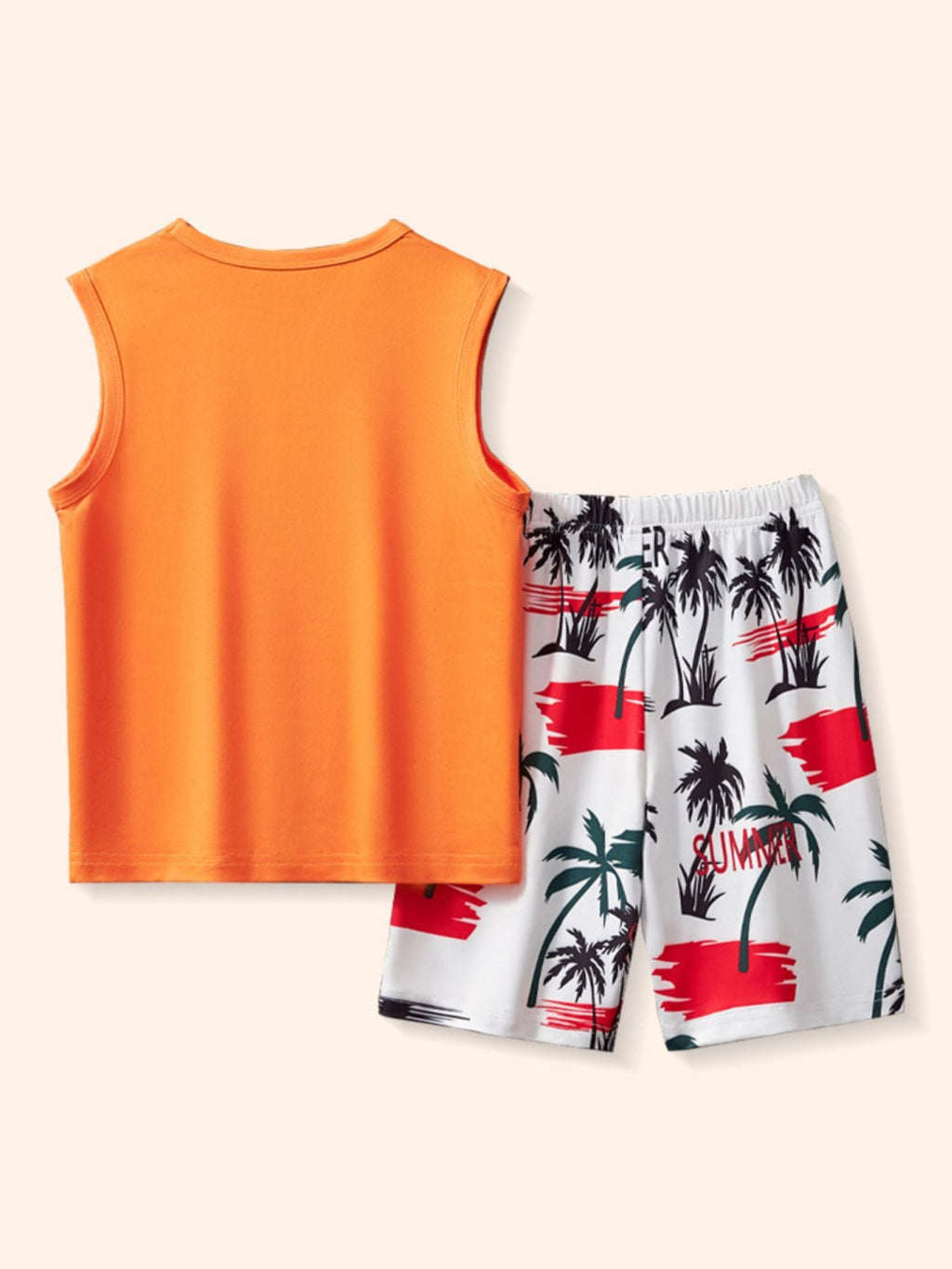 Children's Graphic Tank and Shorts Set