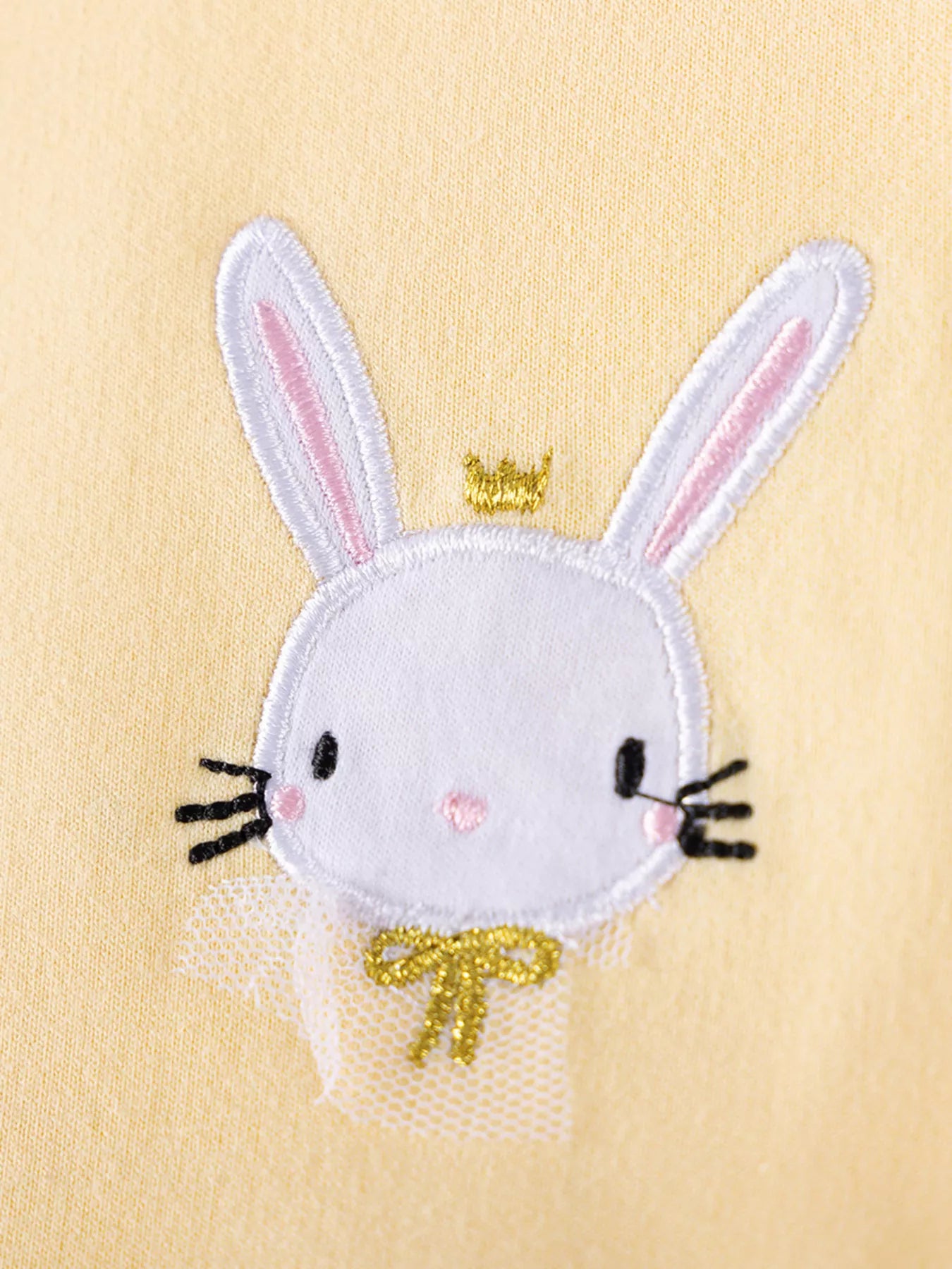 Children's Cute Rabbit Tulle Dress