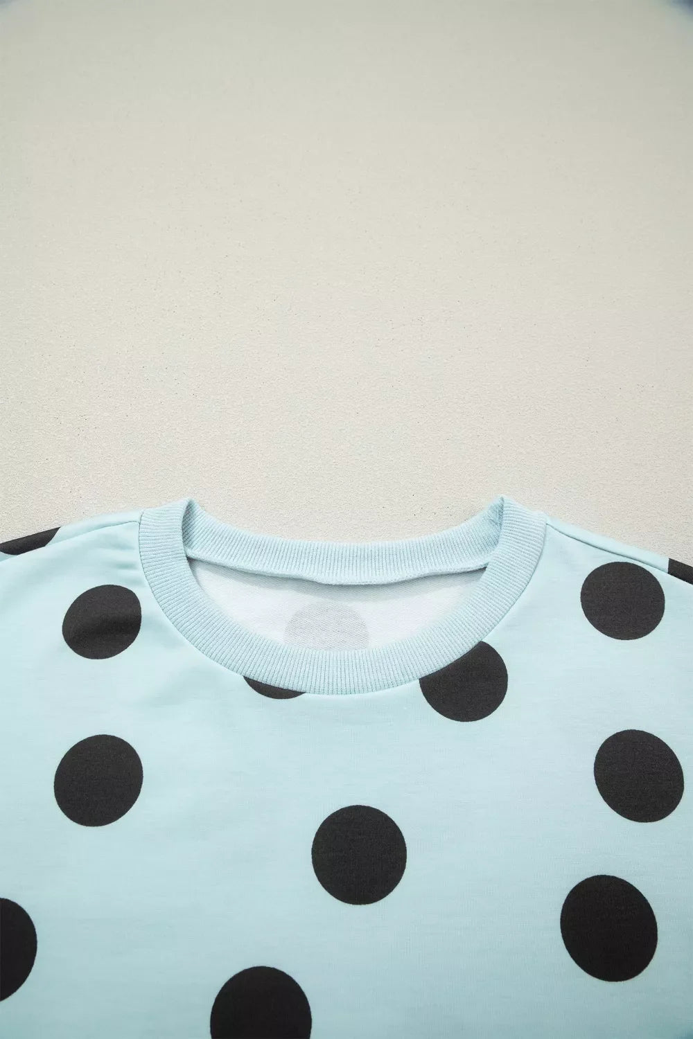 Polka Dot Short Sleeve Top Casual Skort 2pcs Outfit