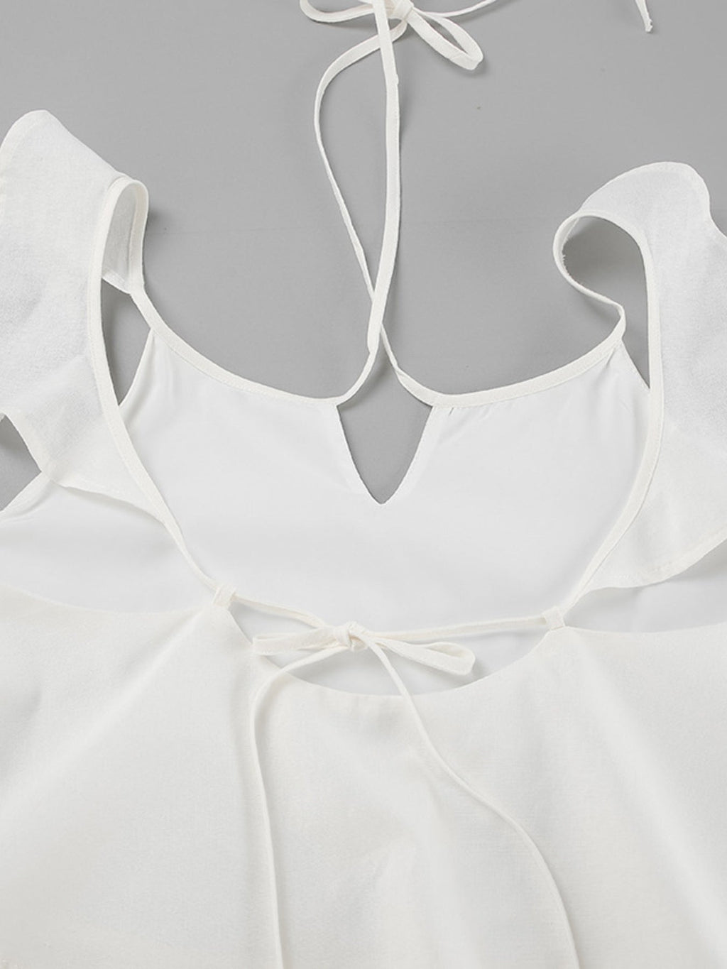 Layered Ruffled Cami and Pants Set