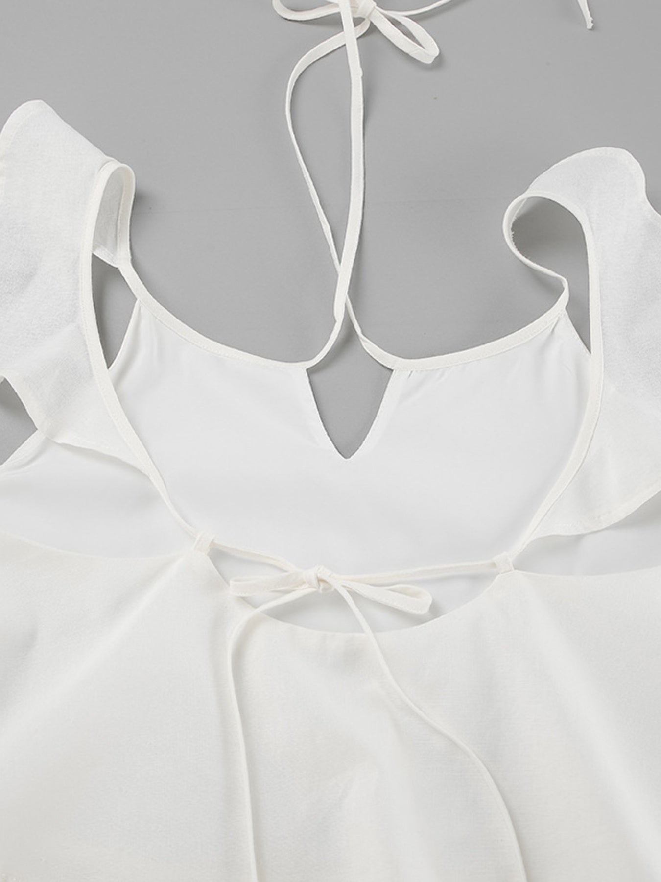 Layered Ruffled Cami and Pants Set