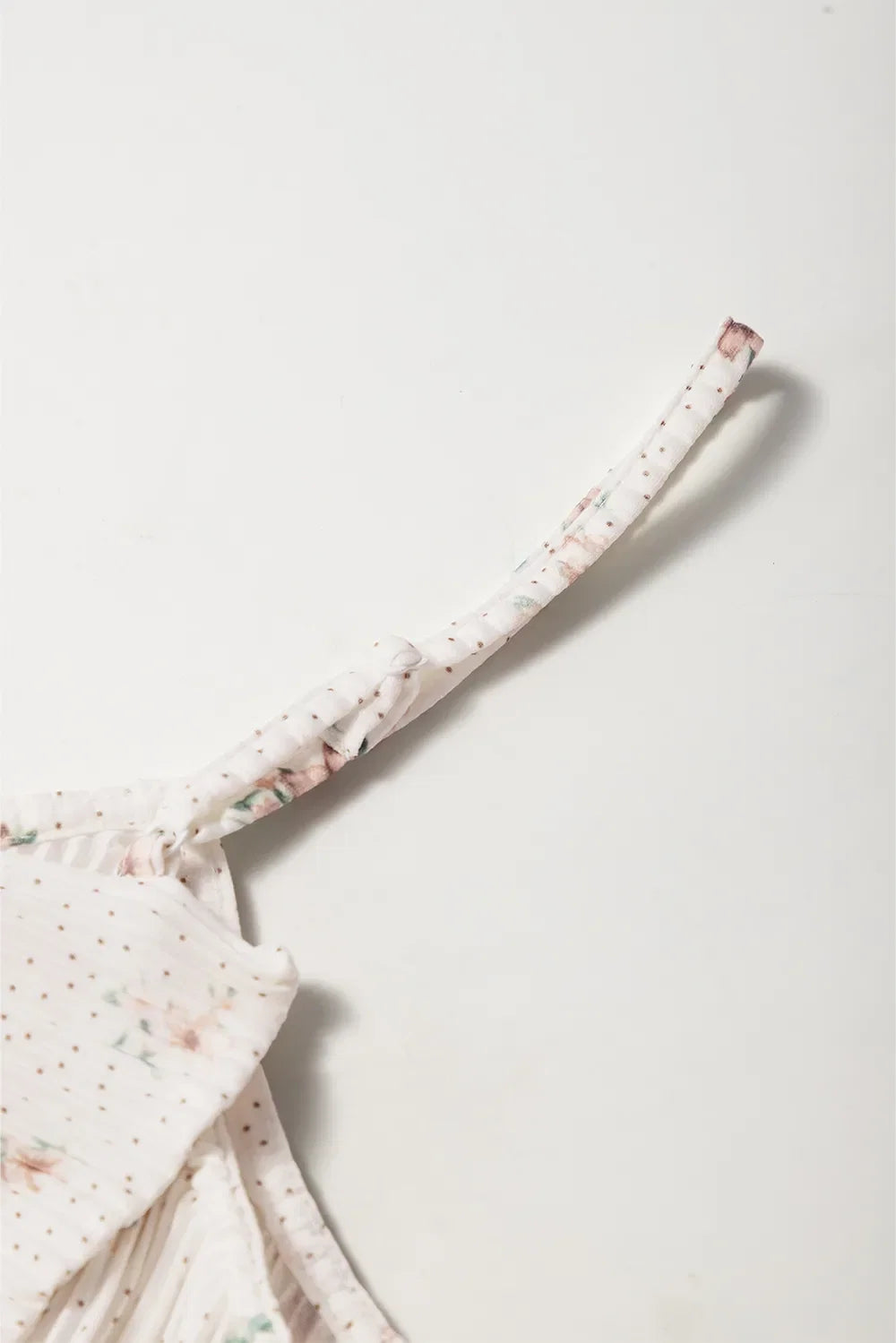 Floral Bow Back Scoop Neck Cami