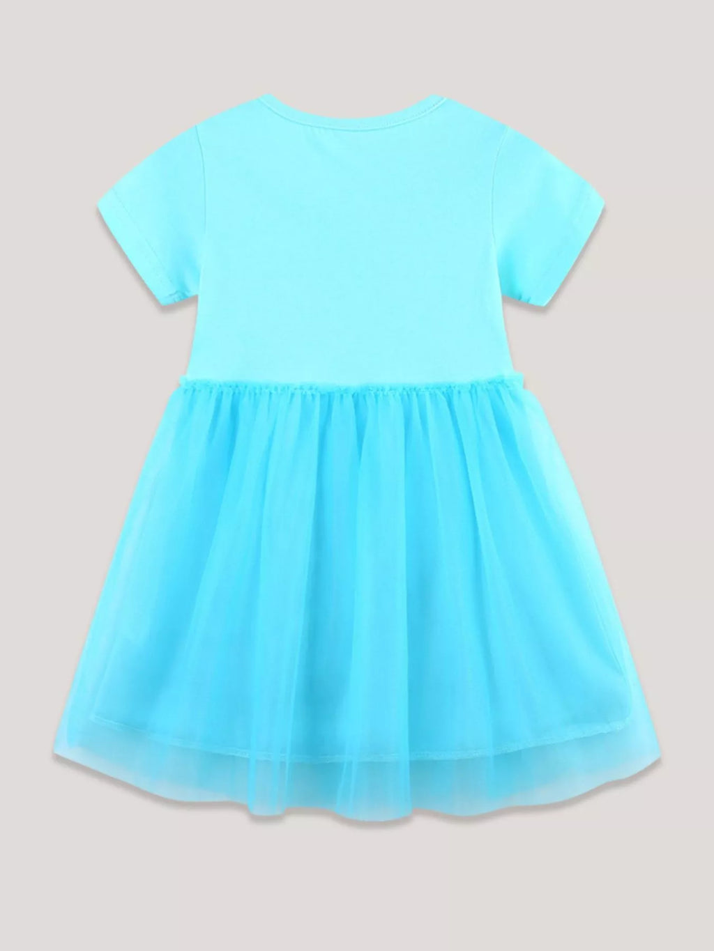 Children's Bunny Embroidered Tulle Dress