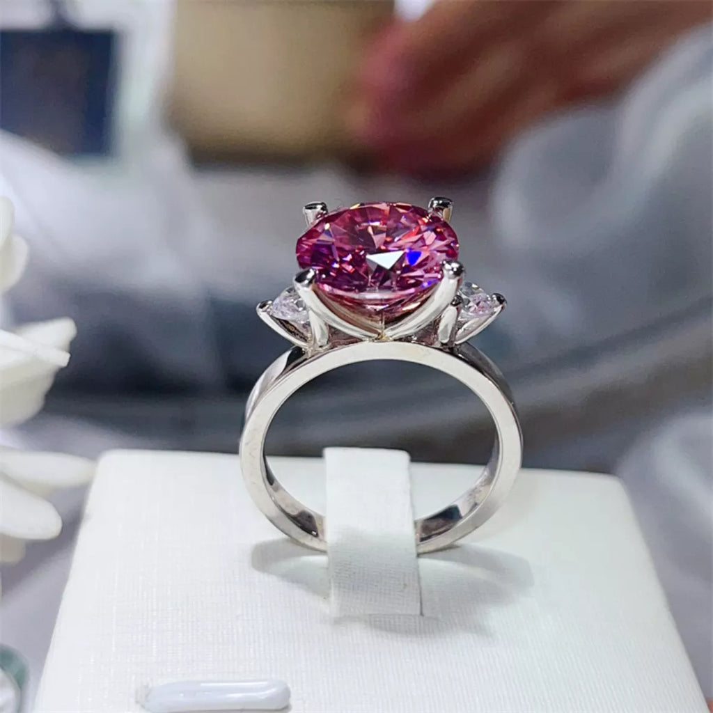 5 Carat Moissanite 925 Sterling Silver Ring