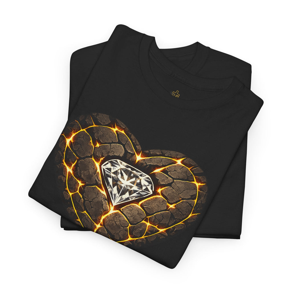 Forged In Fire – Diamond Heart Resilience Graphic Tee