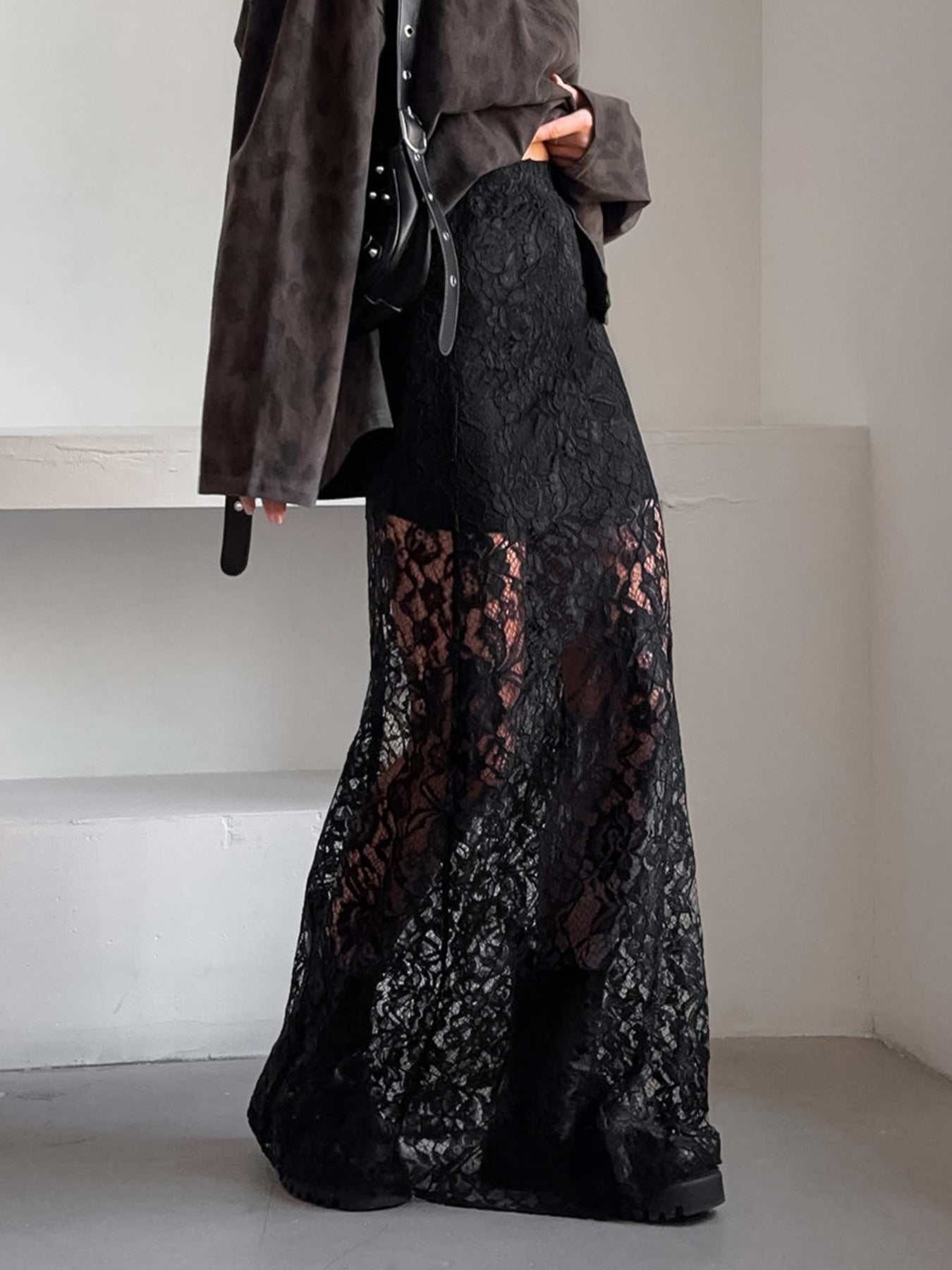 Lace Maxi Skirt