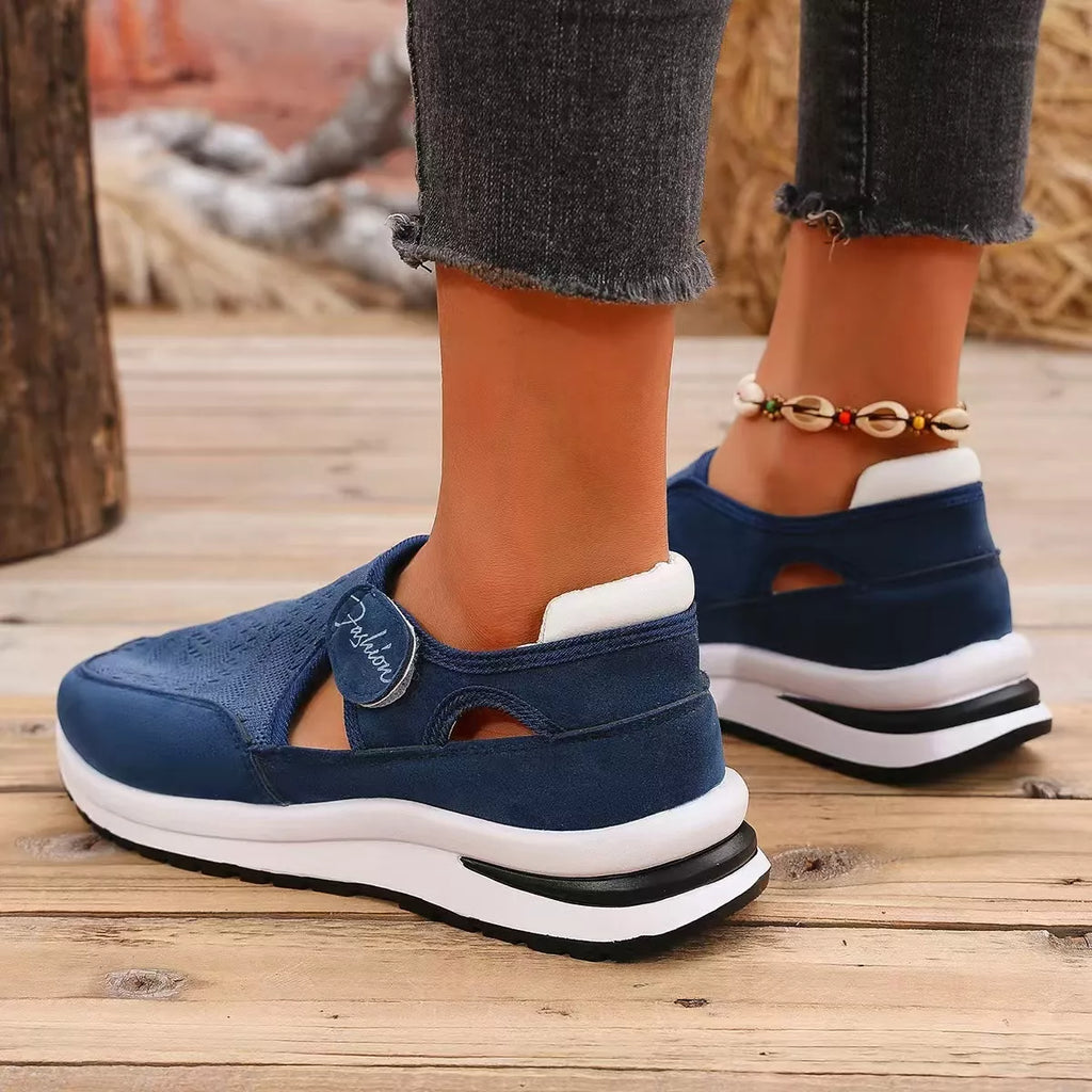 Breathable Cutout Slip-Ons