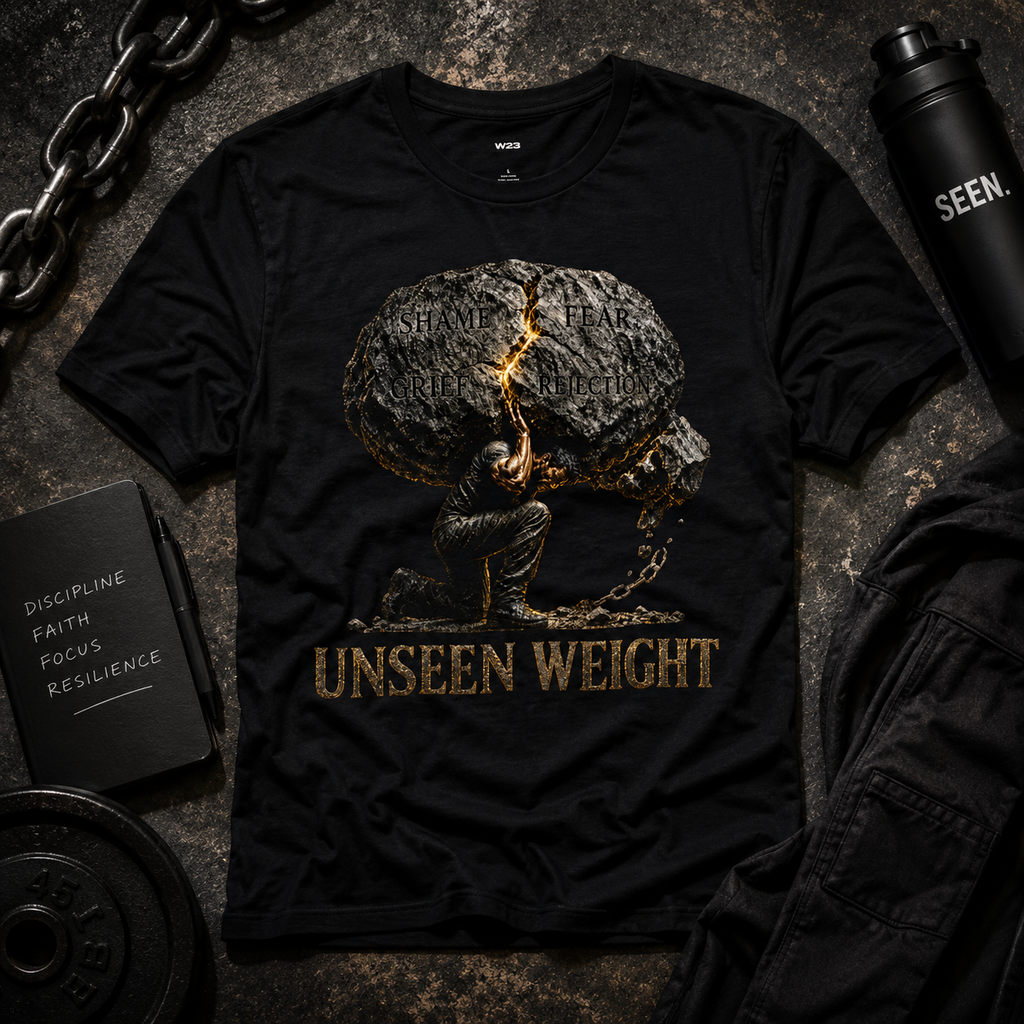Unseen Weight Graphic Tee | SEEN: Unmasked Collection