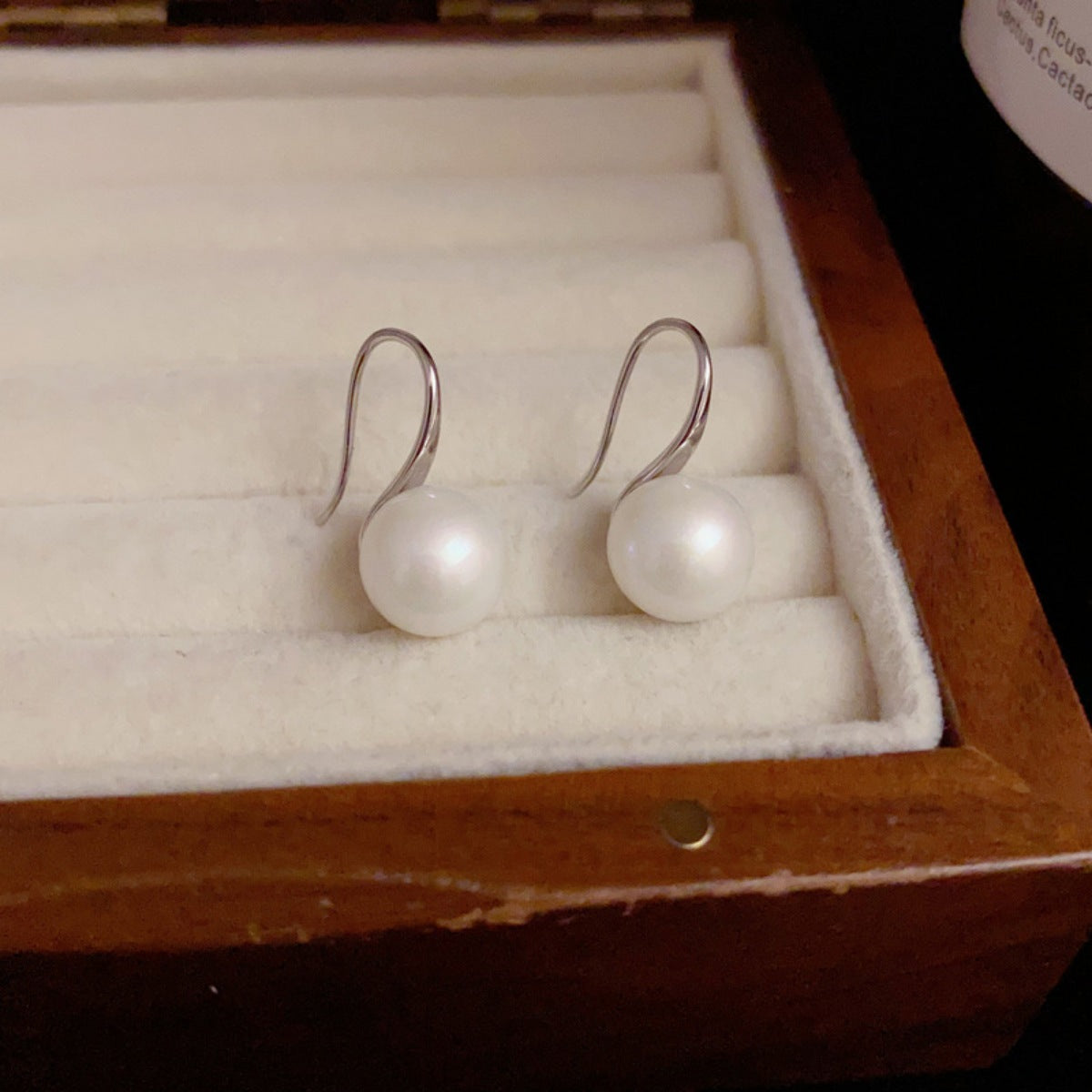 925 Sterling Silver Pearl Drop Earrings