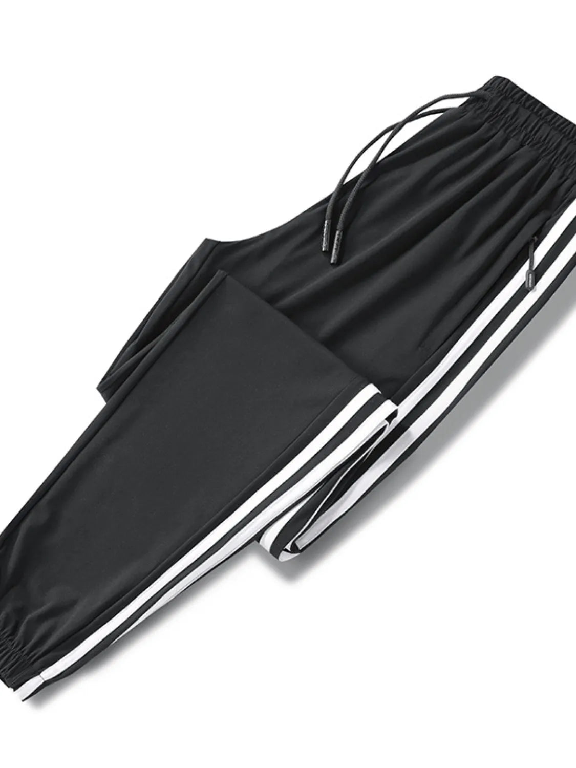 Men's Plus Size Side Striped Pants