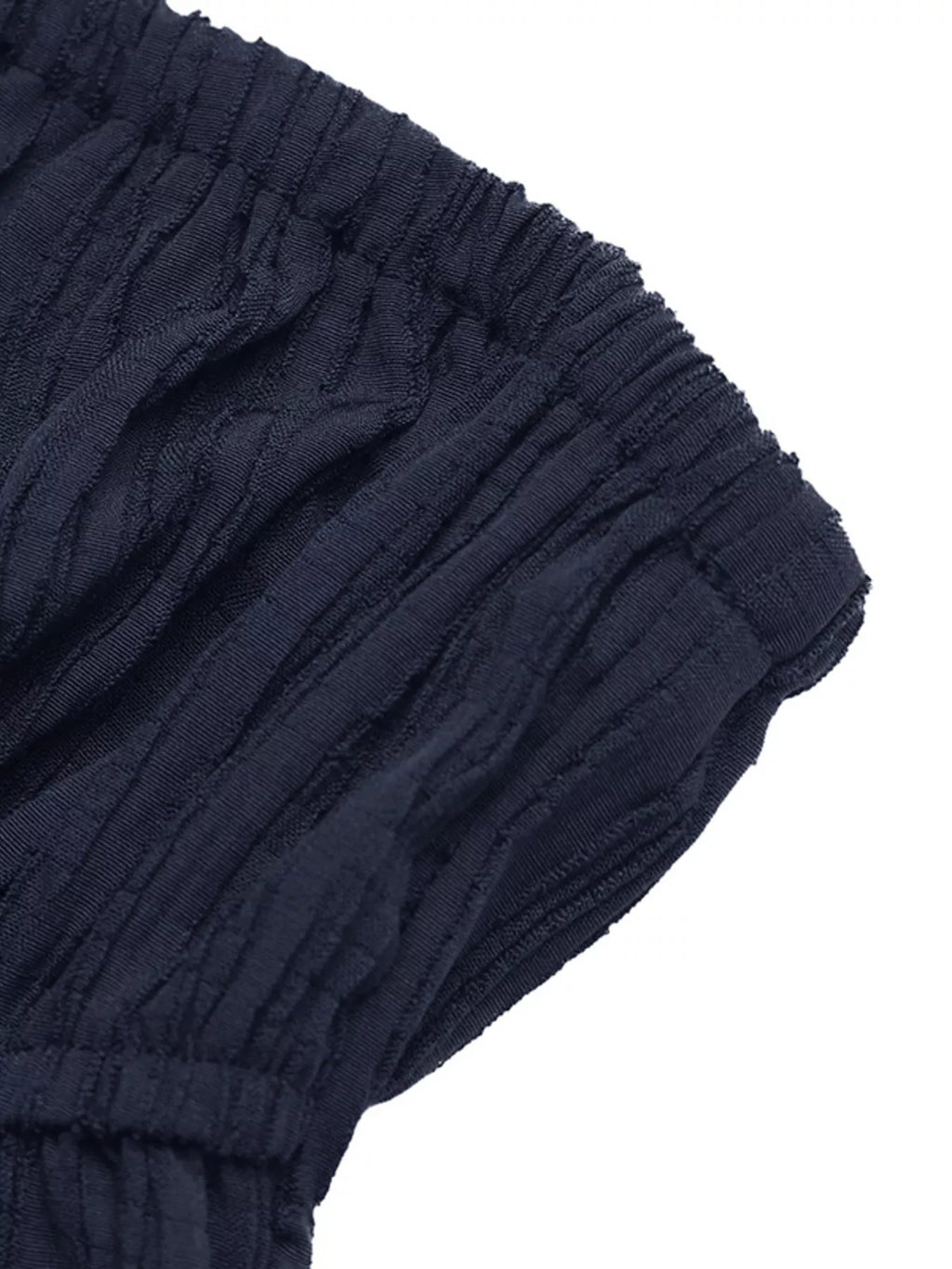 Textured Tube Top & Wide Leg Pants Set