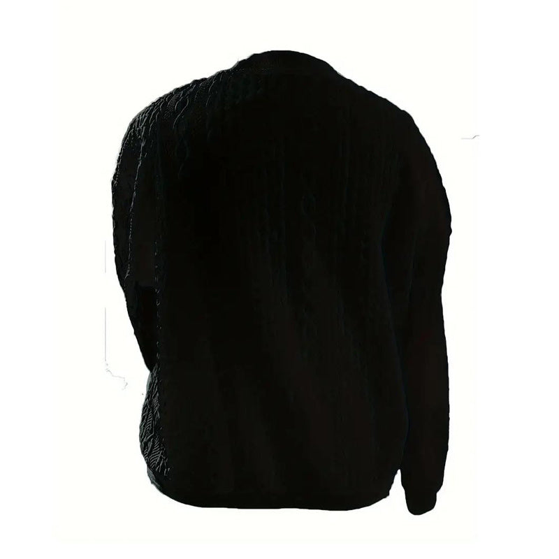 Women’s Jacquard Baseball-Collar Jacket