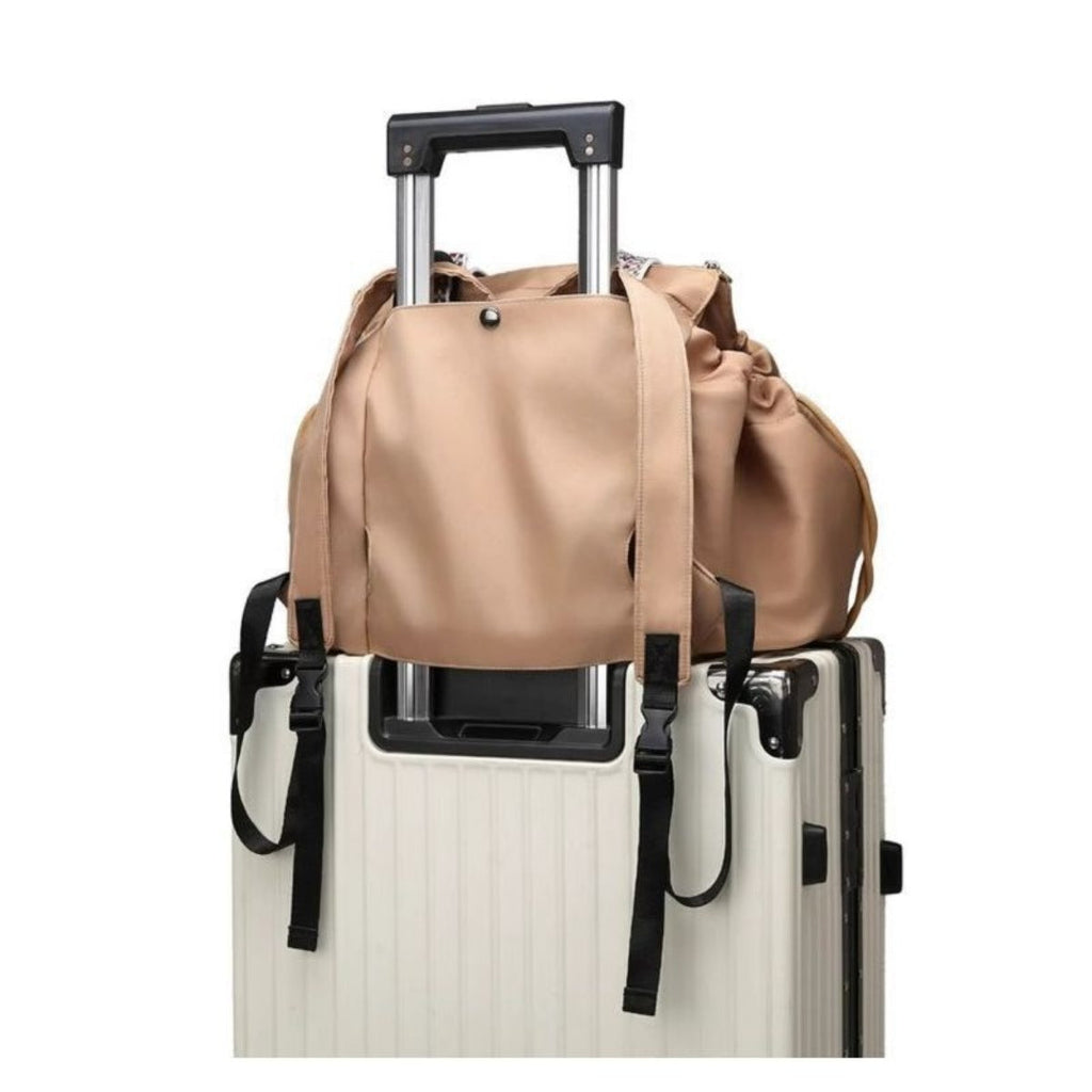 Drawstring Closure Travel Backpack Bag
