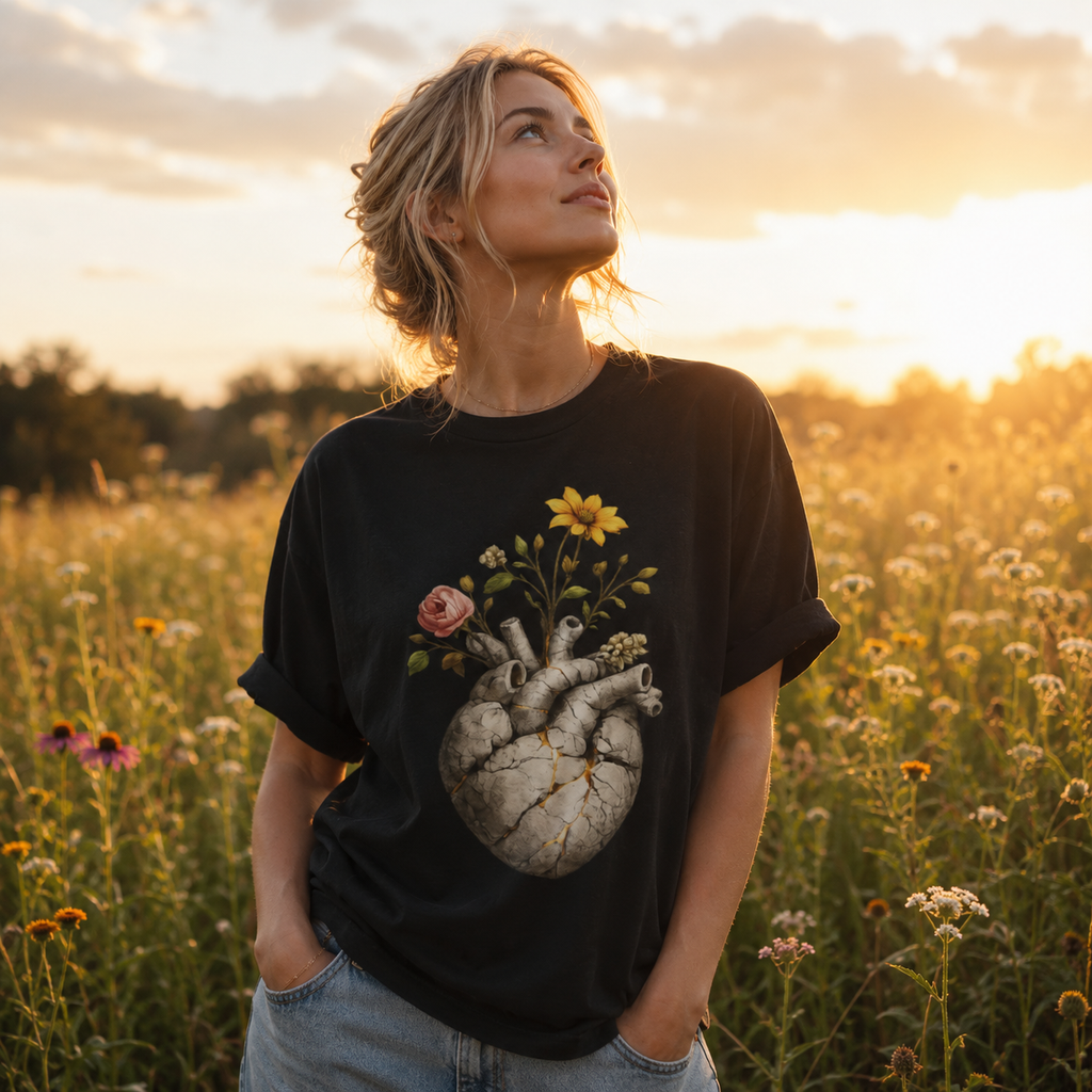 Growing Through What Broke Me Tee — SEEN.