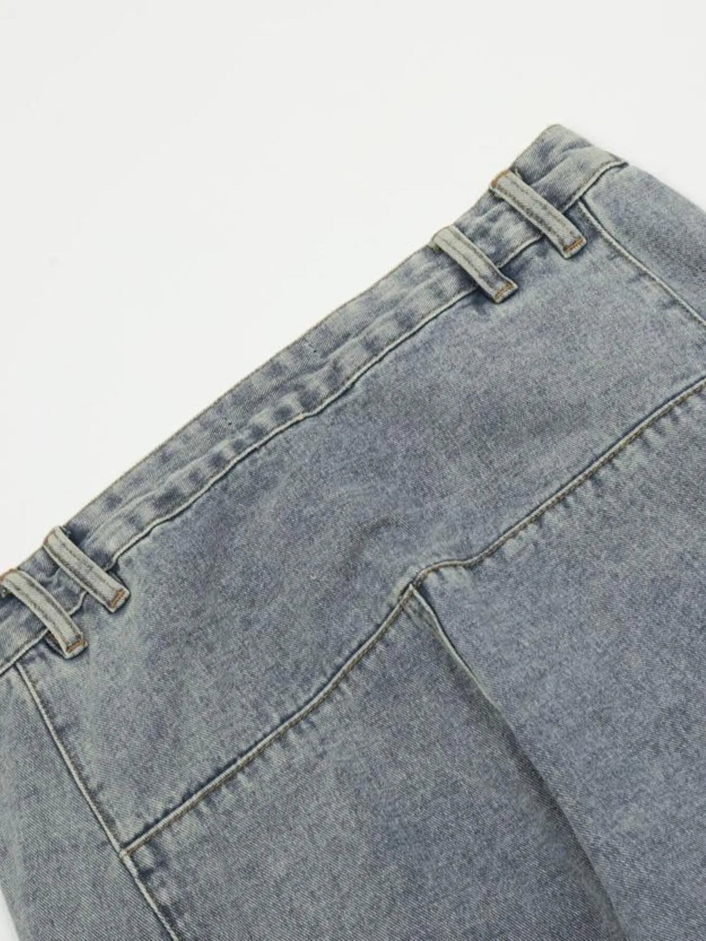 Men's Multi-Pocket Cargo Wide Leg Jeans