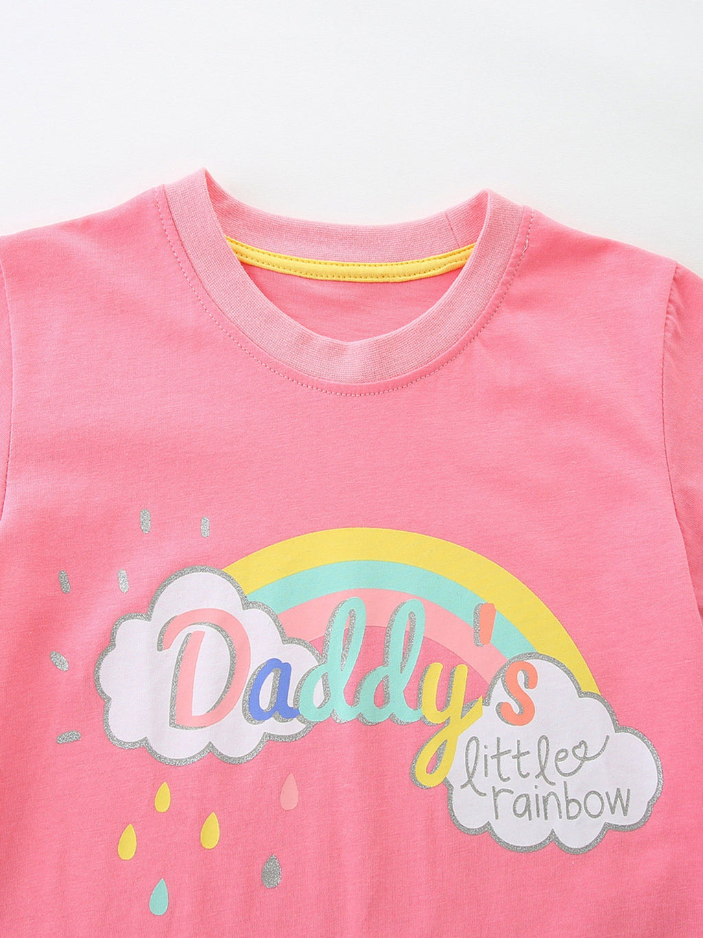 Children's Rainbow Graphic Short Sleeve T-Shirt