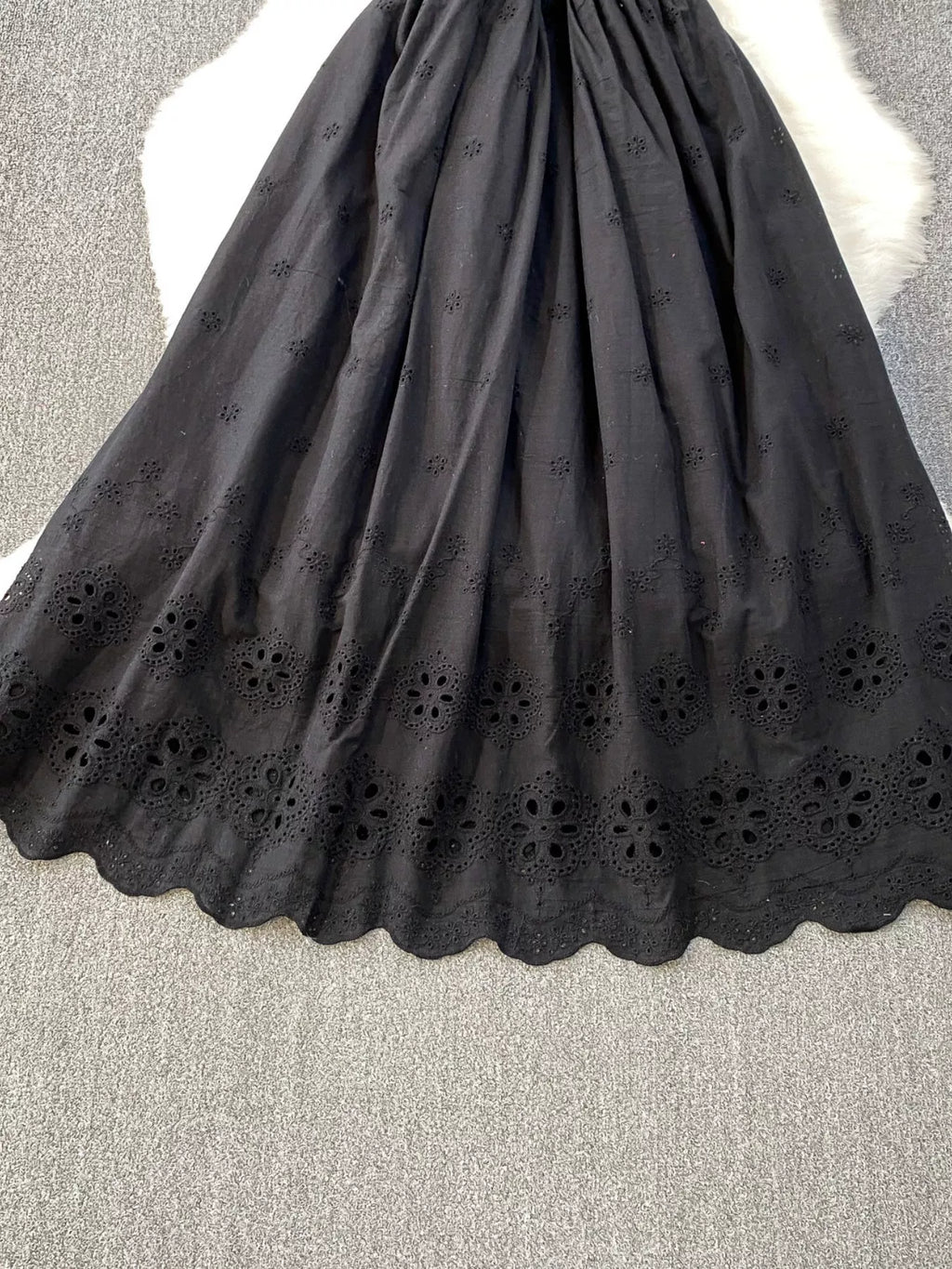 Lace Detail Sleeveless Dress