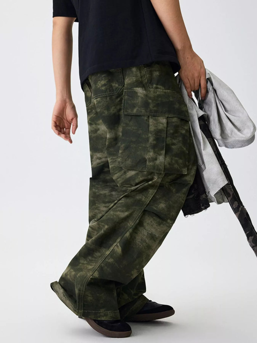 Men's Camouflage Print Cargo Pants