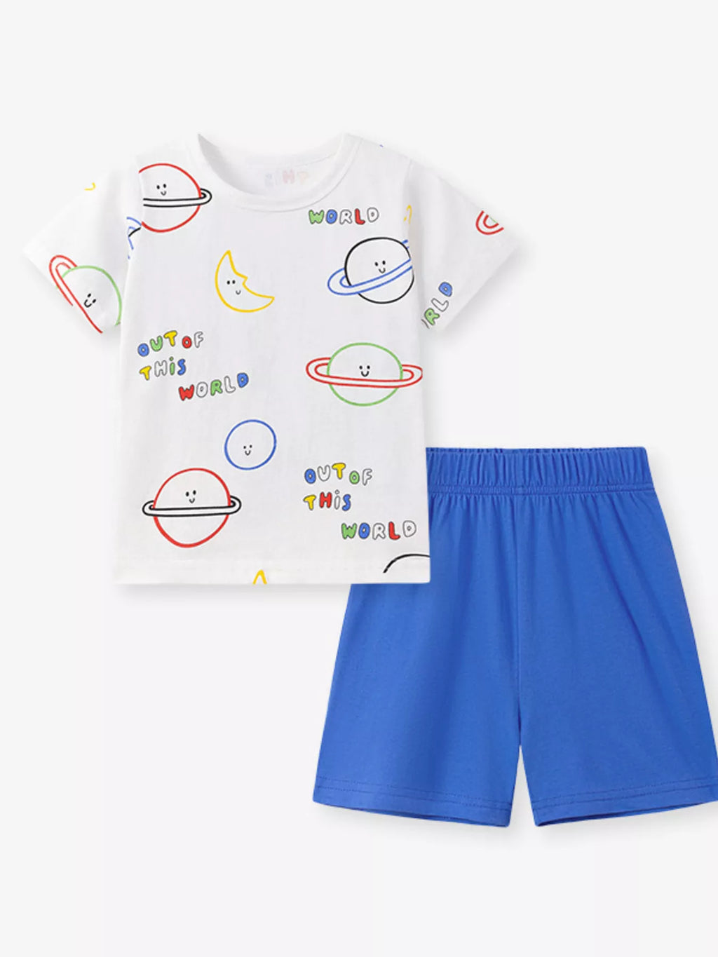 Children's Printed Tee & Shorts Set