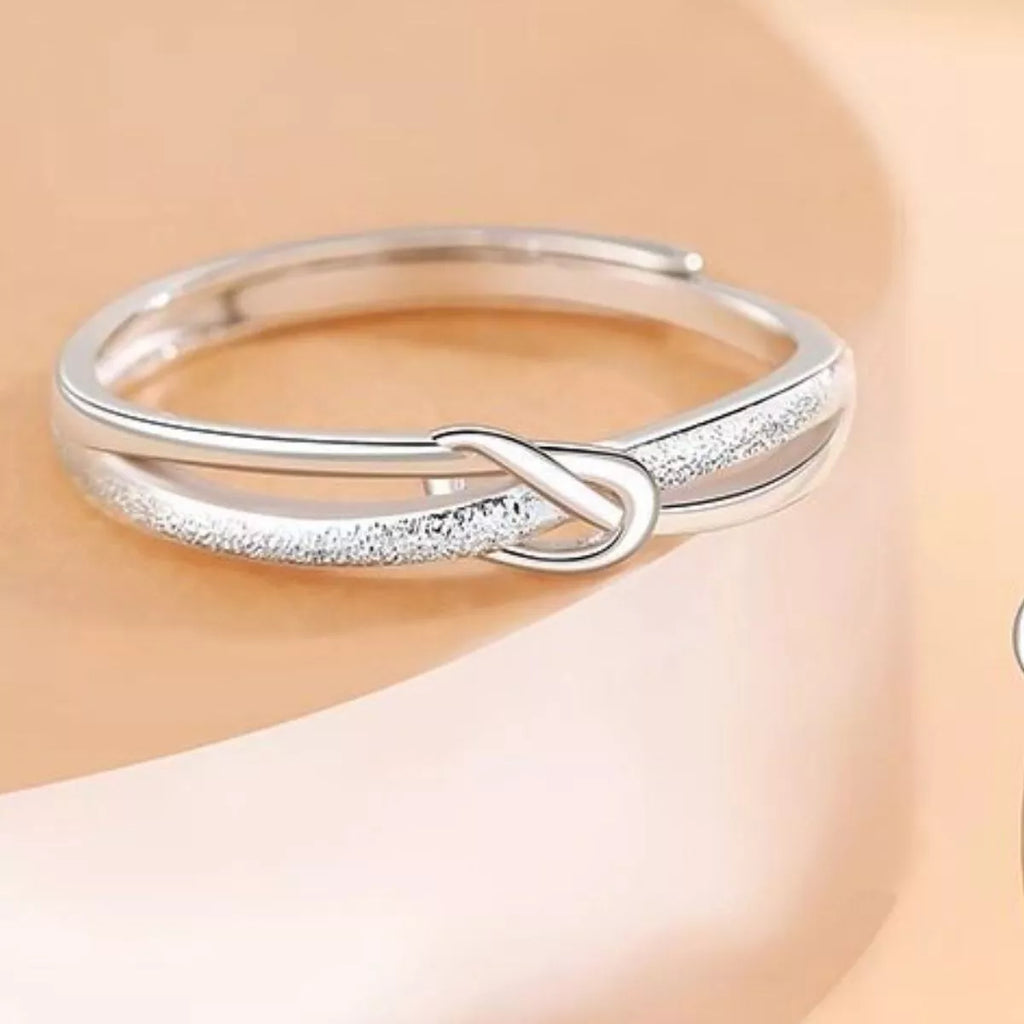 925 Sterling Silver Knot Ring