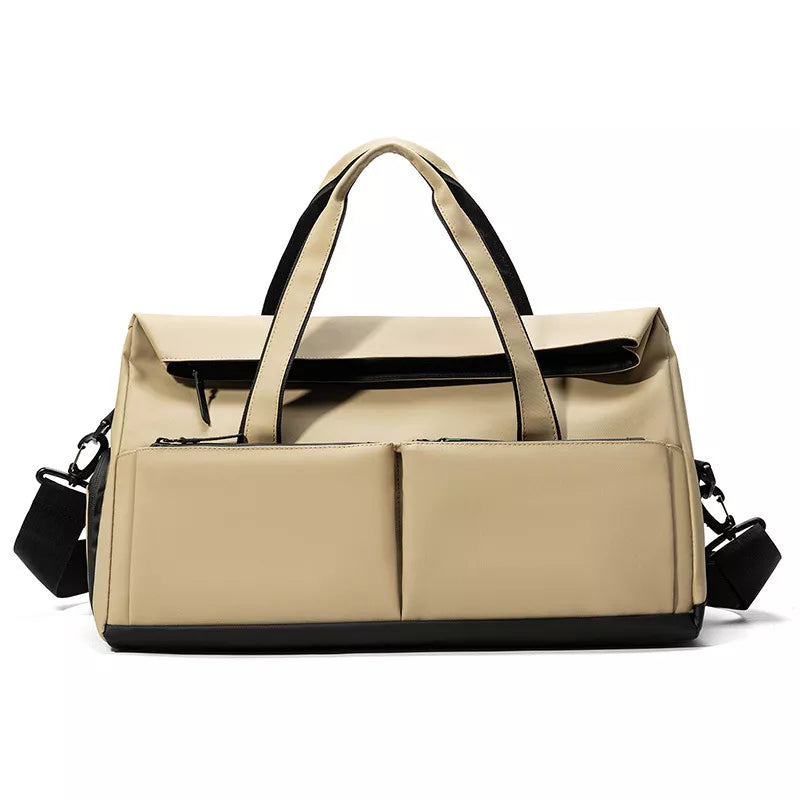 Lightweight Travel Duffel Bag with Multiple Pockets