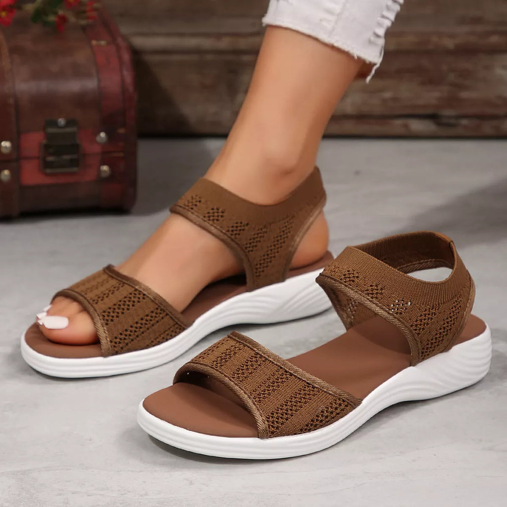 Open Toe Mesh Sandals