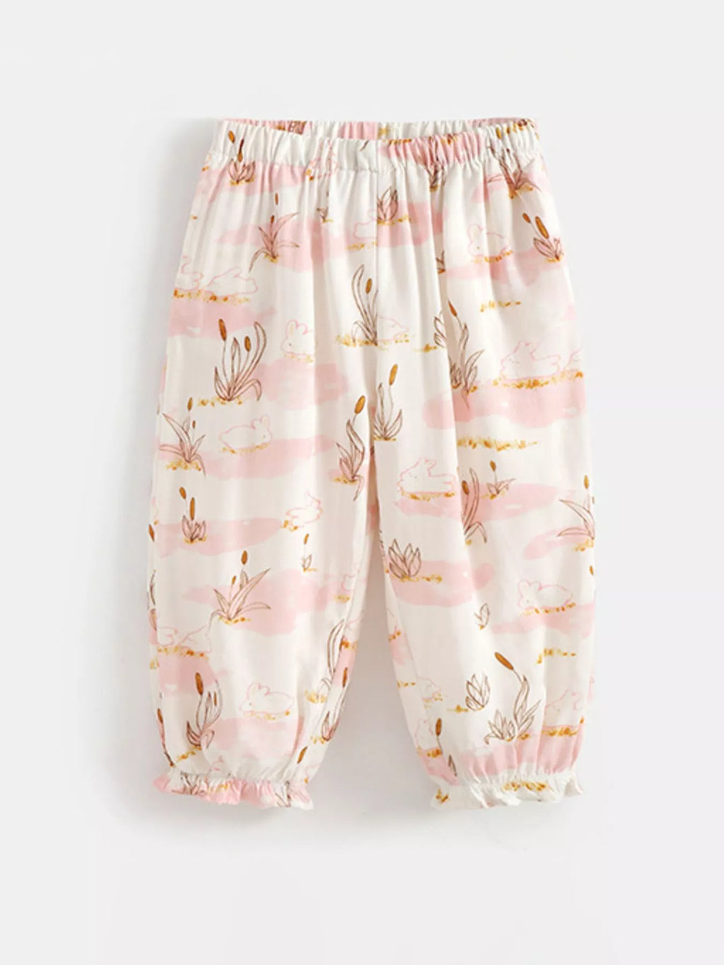Children's Printed Loose Fit Pants