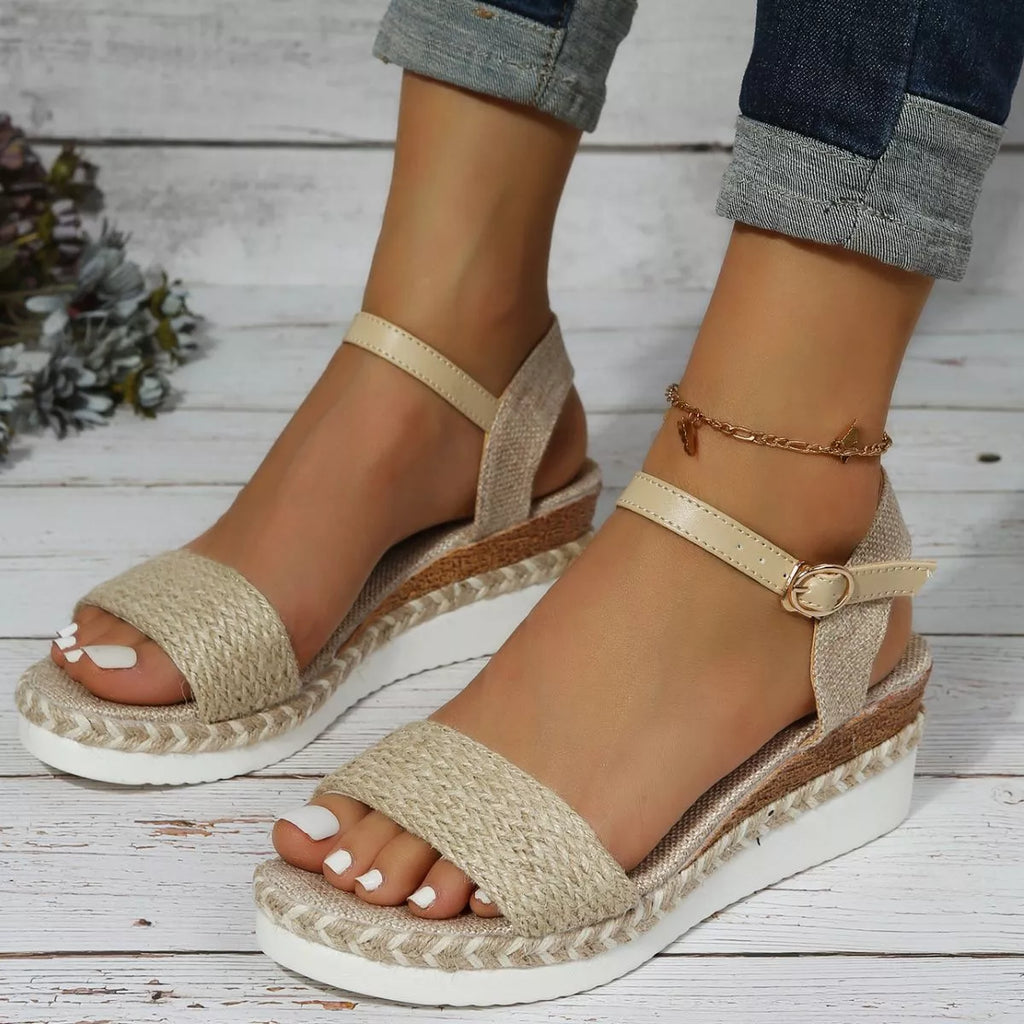 Open Toe Wedge Sandals