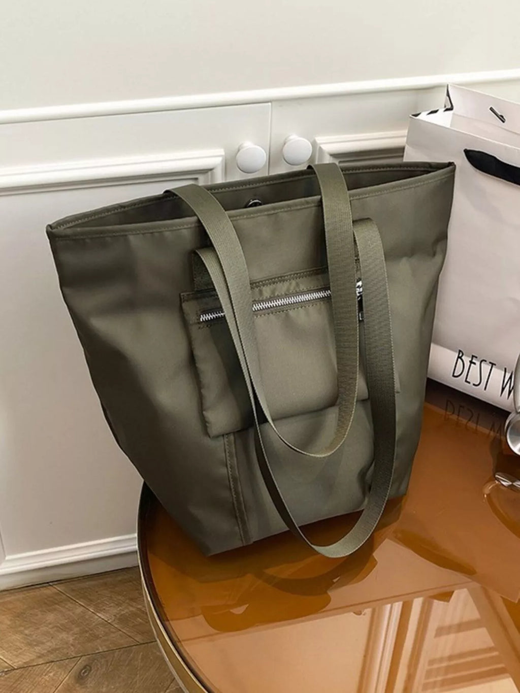 Casual Lightweight Nylon Shoulder Bag
