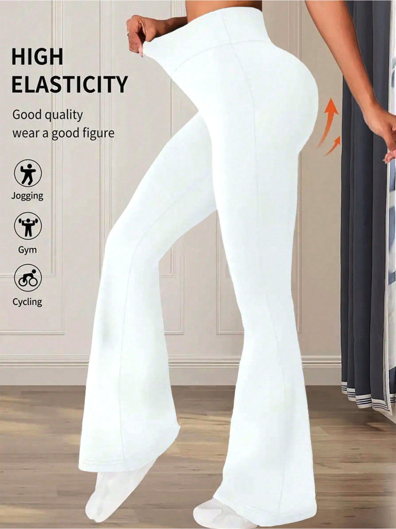 High Waist Flare Pants