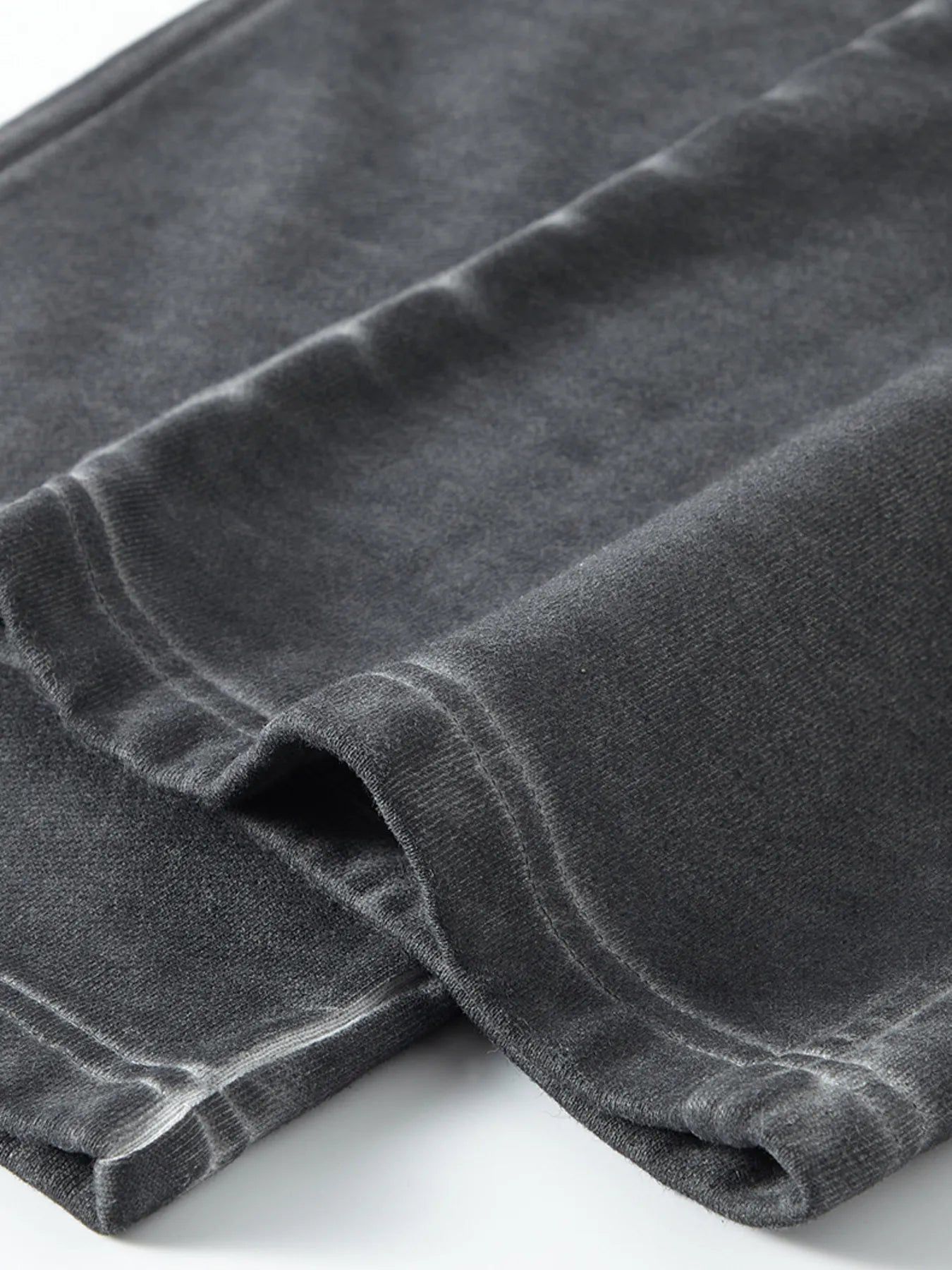Men's Drawstring Washed Straight Sweatpants