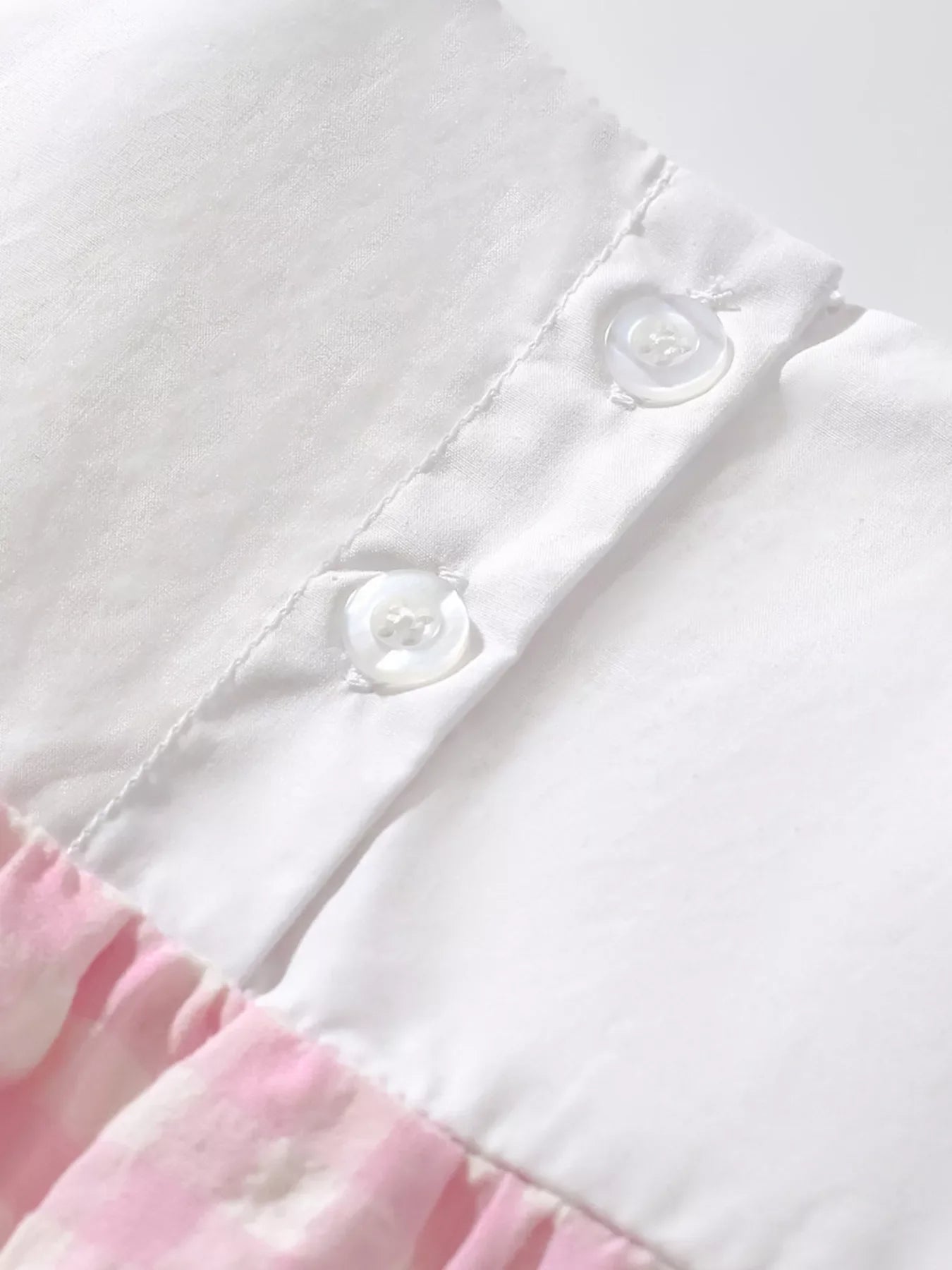 Children's Gingham Goose Sleeveless Dress