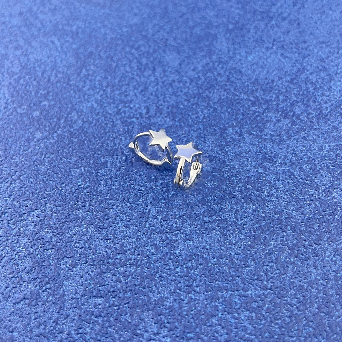 925 Sterling Silver Star Earrings
