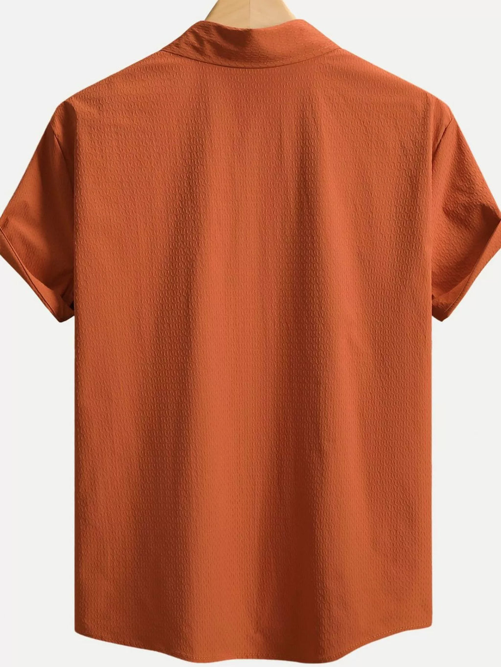 Men's Full Size Short-Sleeve Casual Shirt Plus Size